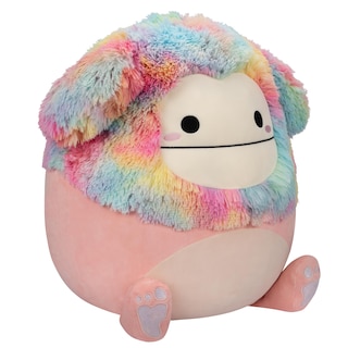 Foto 5 | Peluche Squishmallows Diane Peach Bigfoot De 50 Cm Con Pelo Arcoíris - Venta Internacional.