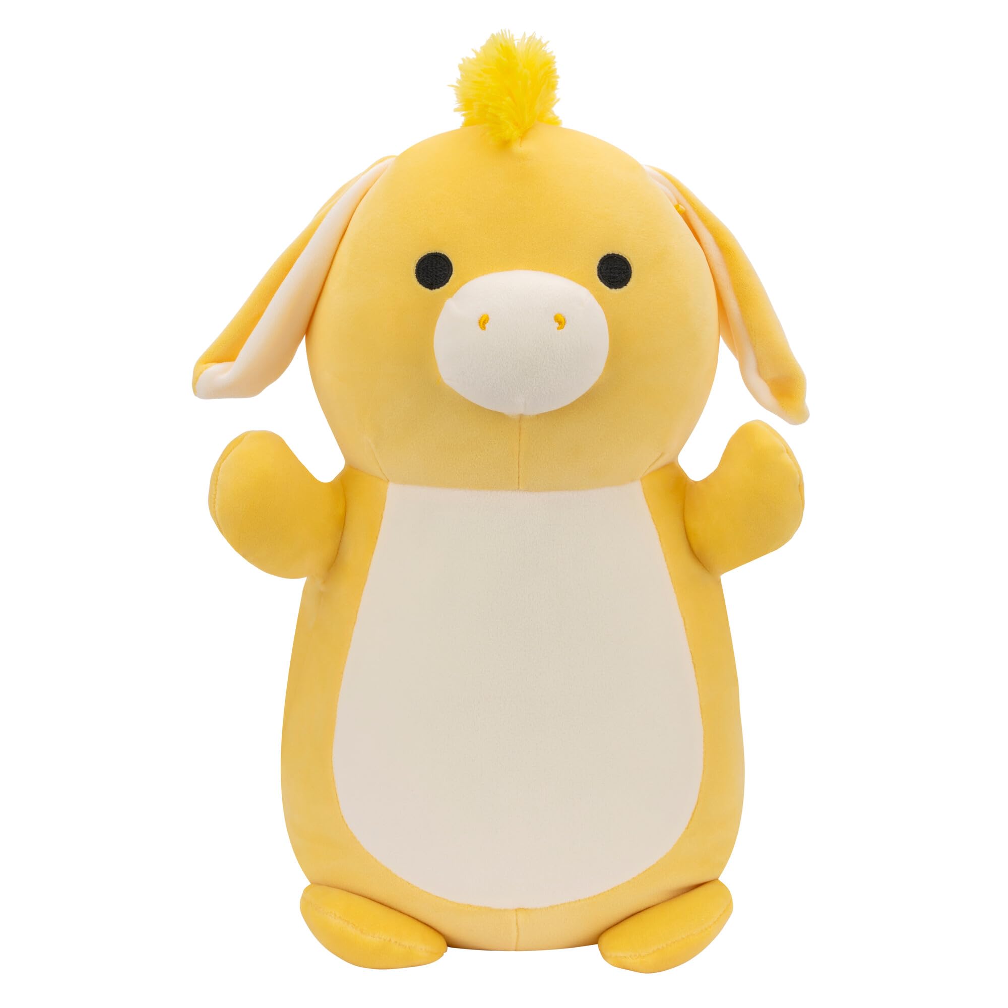 Foto 2 pulgar | Juguete De Peluche Squishmallows Hugmees Gavyn Yellow Donkey 35 Cm - Venta Internacional.