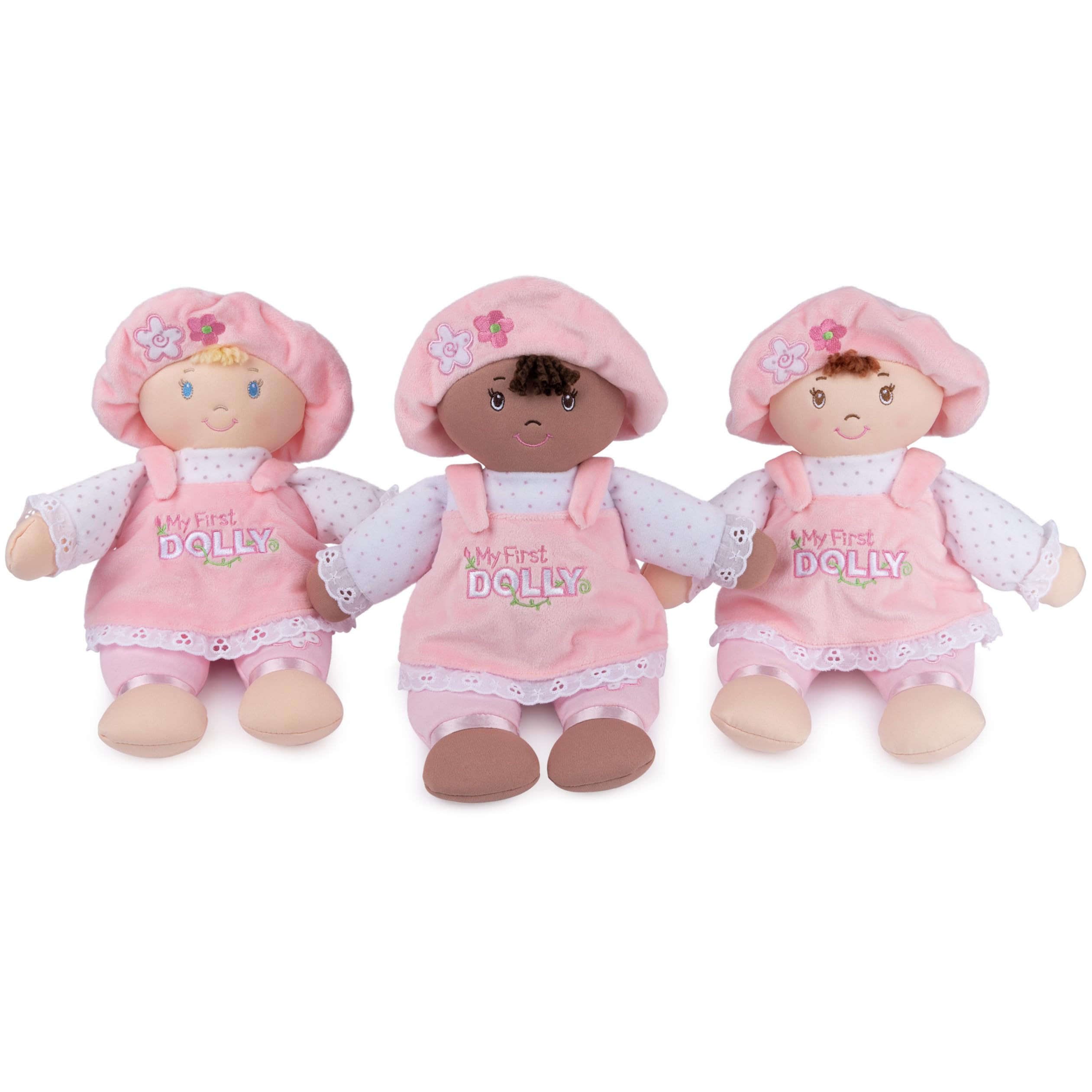 Foto 6 | Muñeca De Peluche Baby Gund My First Dolly Para Bebés Rosa/blanco - Venta Internacional.