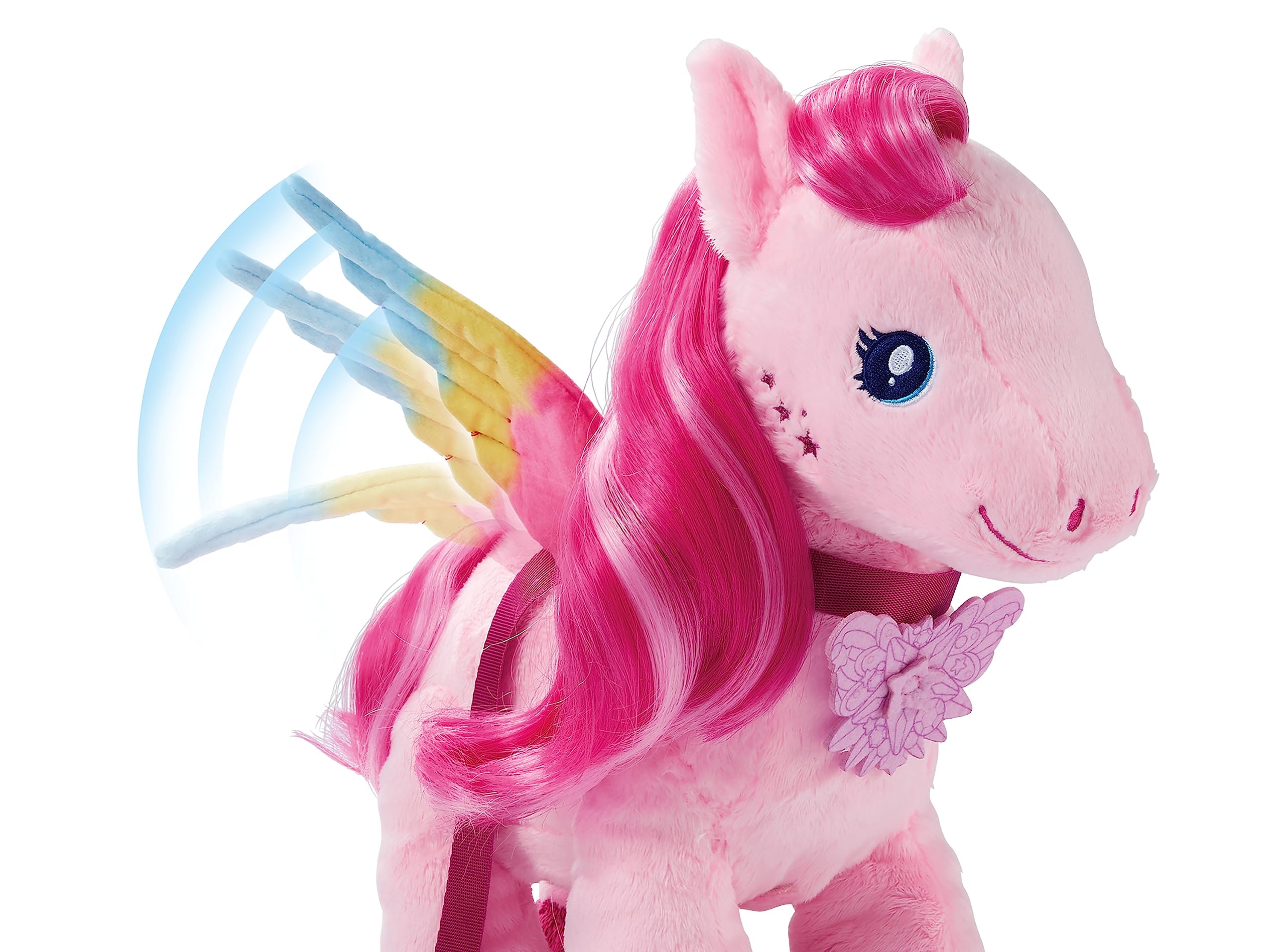 Foto 5 pulgar | Peluche Pegasus Barbie A Touch Of Magic De 28 Cm - Venta Internacional.