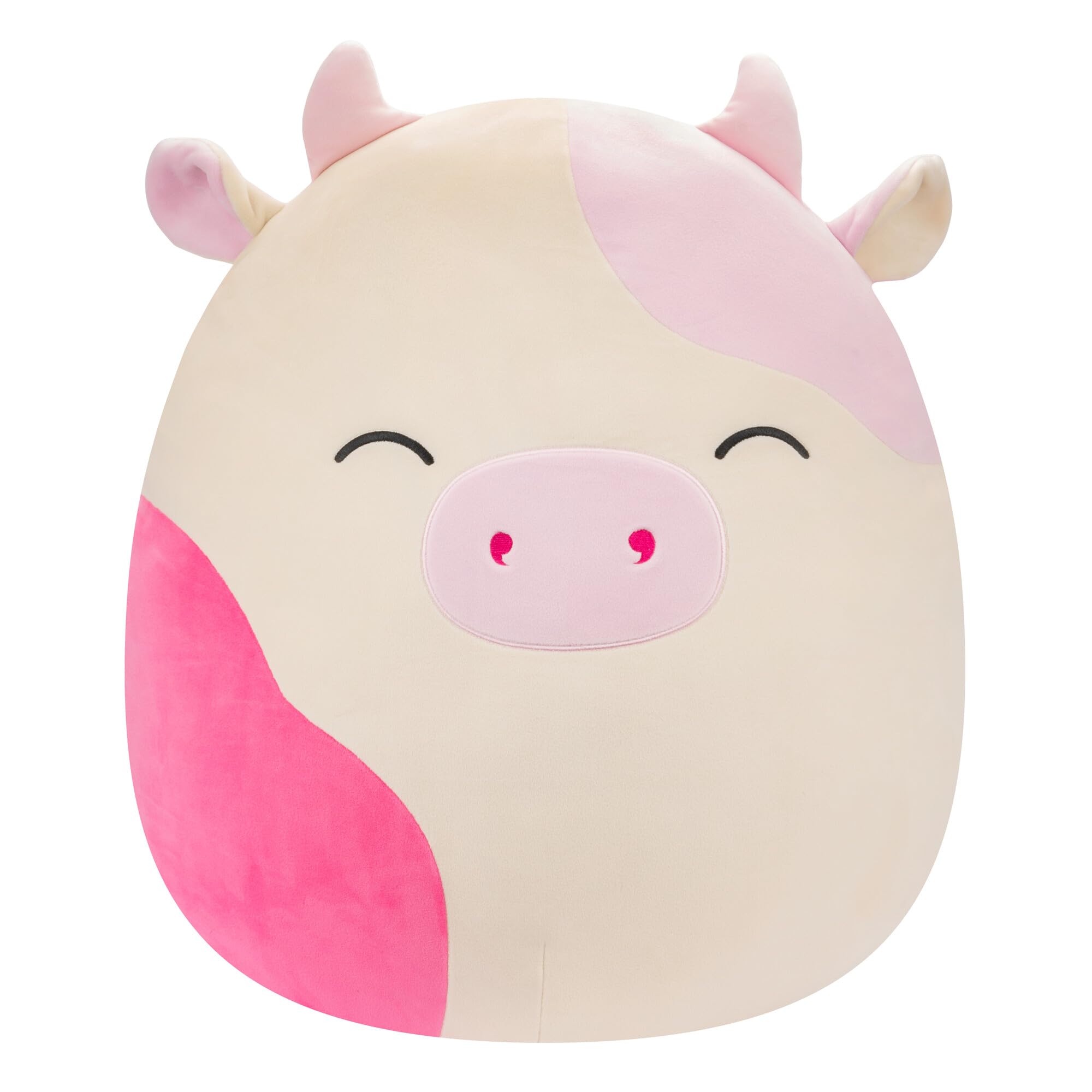 Foto 2 pulgar | Push Squishmallows Original Jazwares Caedyn, Vaca Color Crema, 50 Cm - Venta Internacional.