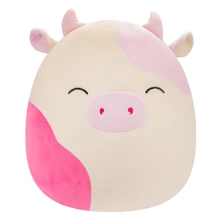 Foto 1 | Push Squishmallows Original Jazwares Caedyn, Vaca Color Crema, 50 Cm - Venta Internacional.
