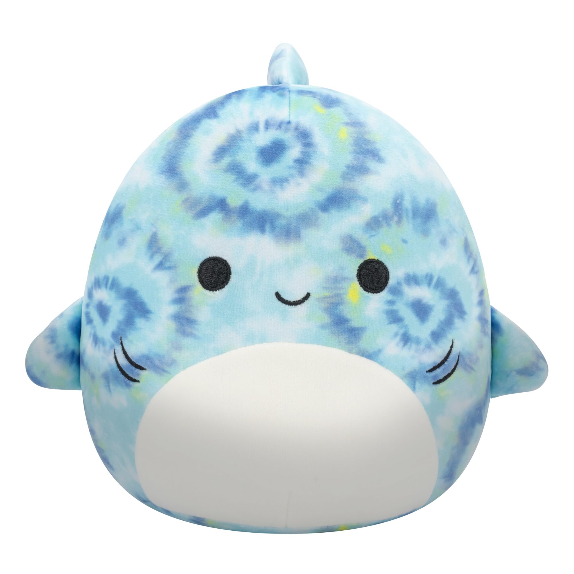 Tie-dye Tie-dye Tie-dye De Peluche Squishmallows Original Luther Blue, 20 Cm - Venta Internacional.