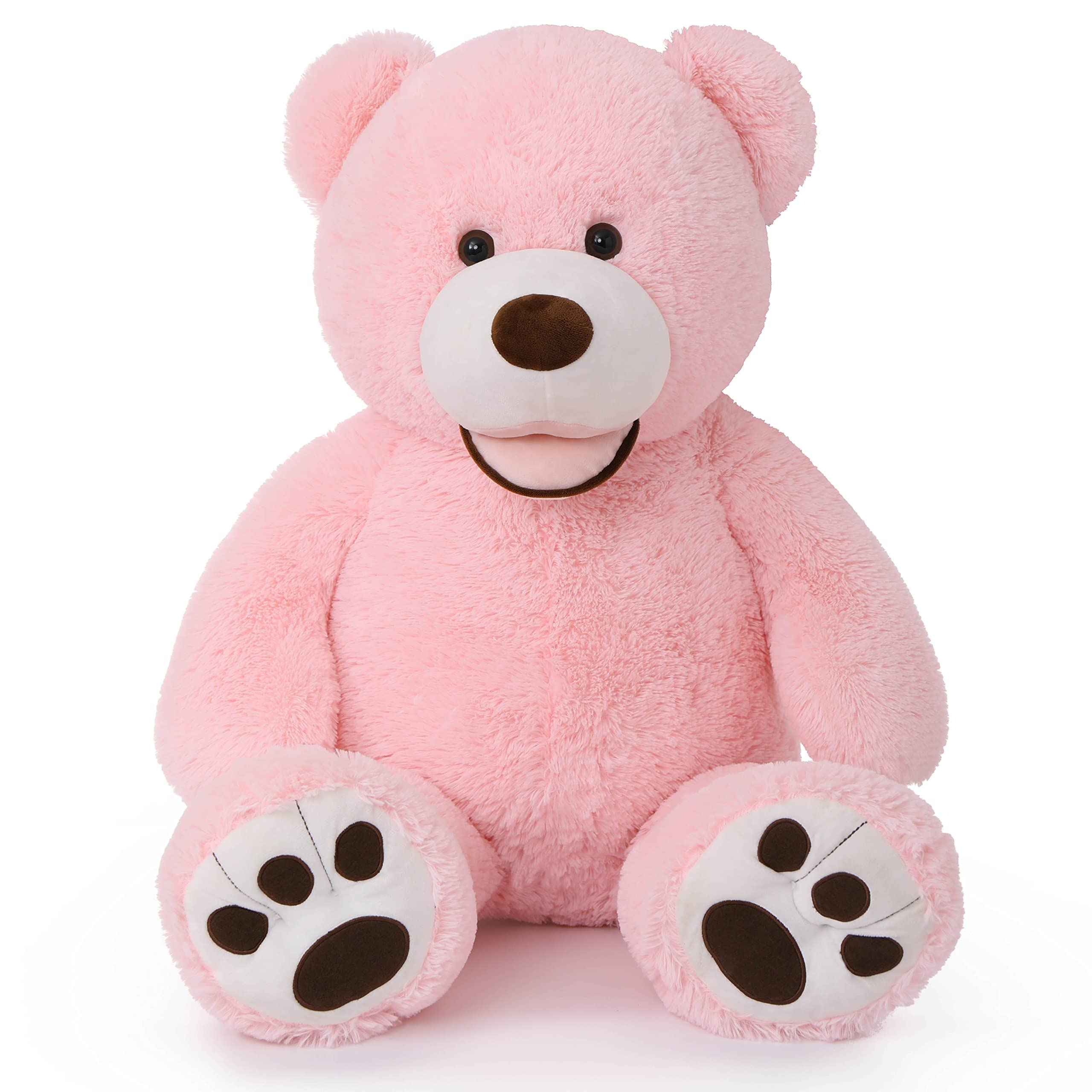Foto 7 pulgar | Peluche Gigante De Peluche Rosa Morismos De 39 Pulgadas - Venta Internacional.