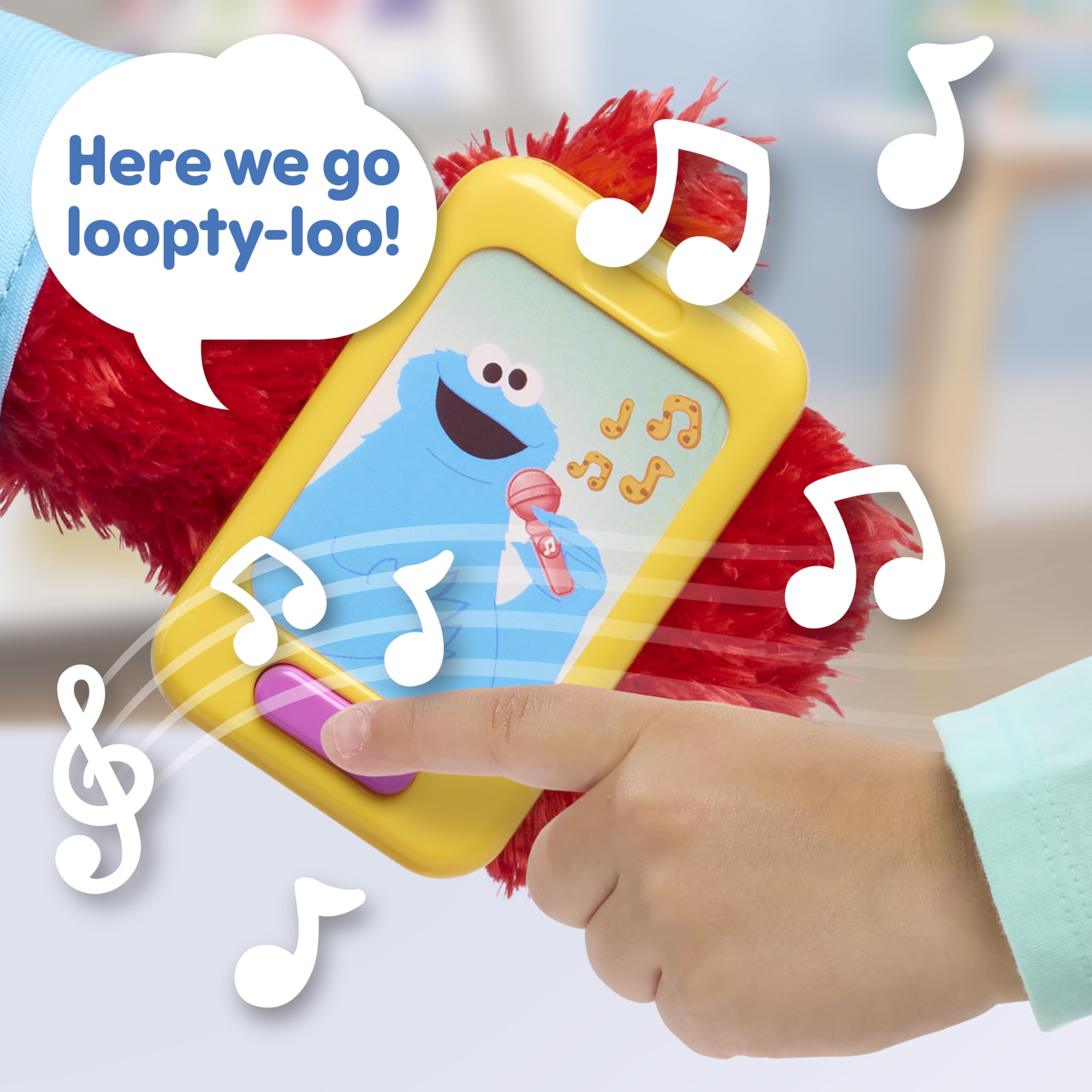 Foto 7 pulgar | Elmo De Peluche Just Play Sesame Street Learning, 33 Cm - Venta Internacional.