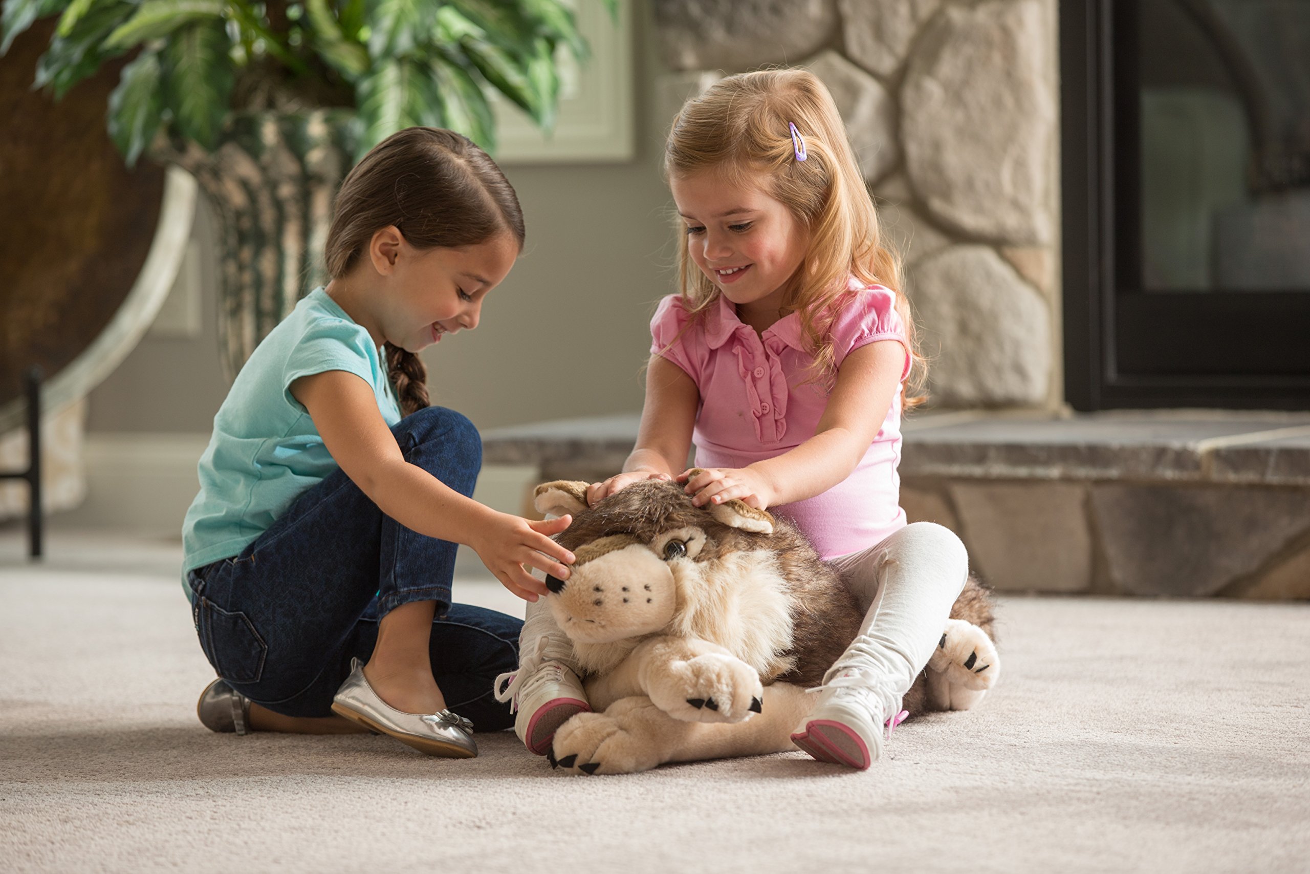 Foto 2 | Peluche Wild Republic Jumbo Wolf De 76 Cm, Regalo Para Niños - Venta Internacional.