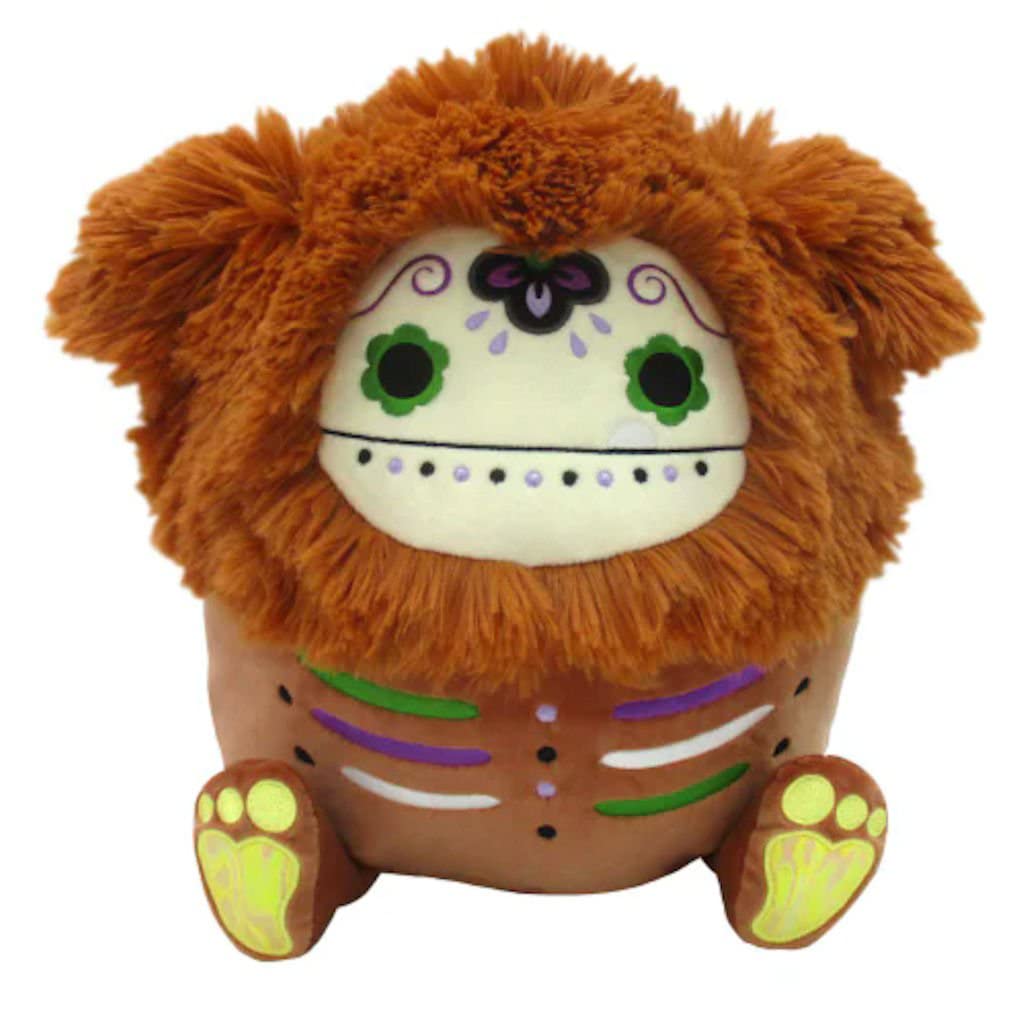 Peluche Squishmallows Squishmallow Oficial Kellytoy Halloween Benny Bigfoot Sugar Skull 30 Cm - Venta Internacional.