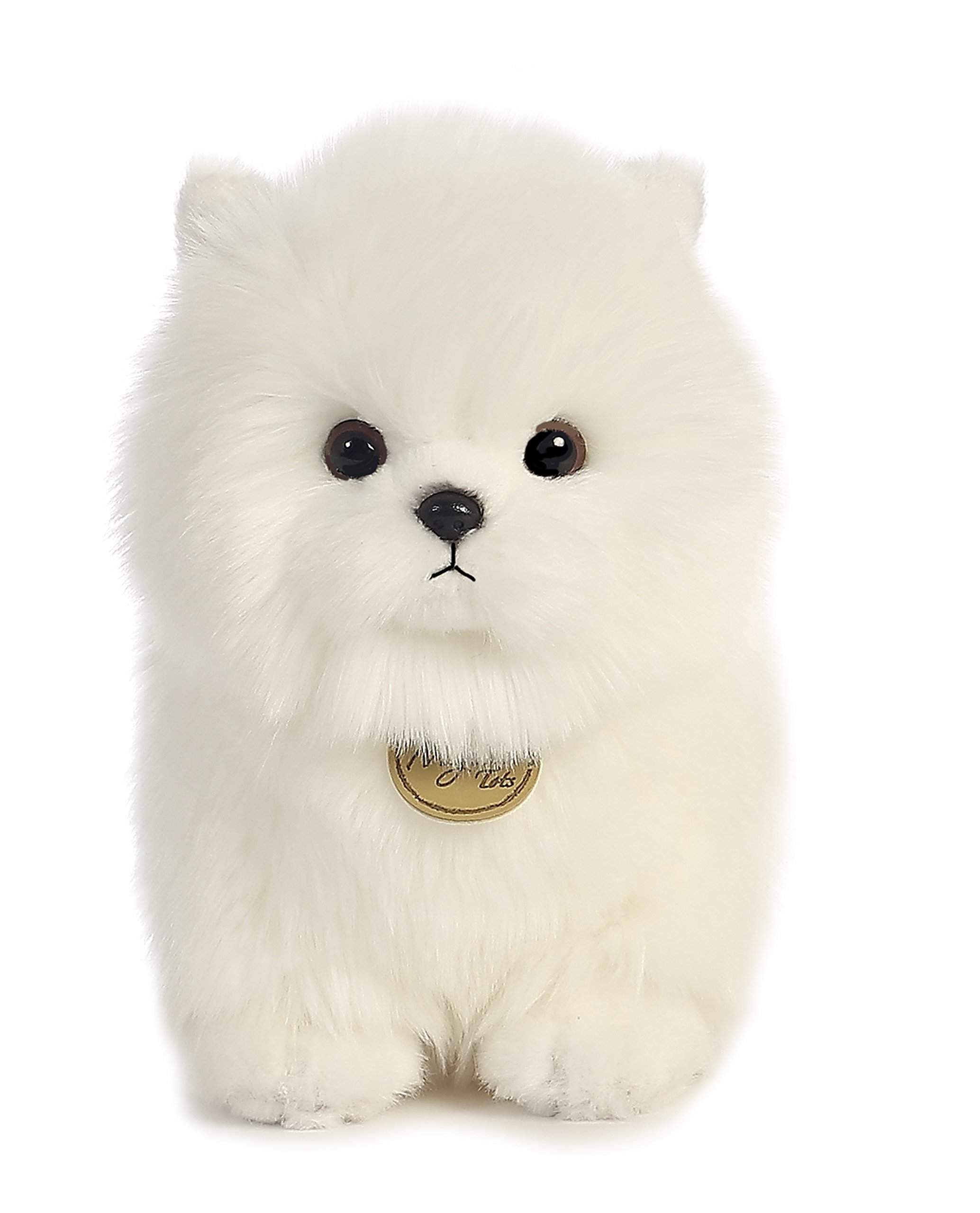 Foto 3 pulgar | Animal De Peluche Aurora  Adorable Miyoni  Tots Con Forma De Pompón, Detalle Realista, Apreciada Com - Venta Interna