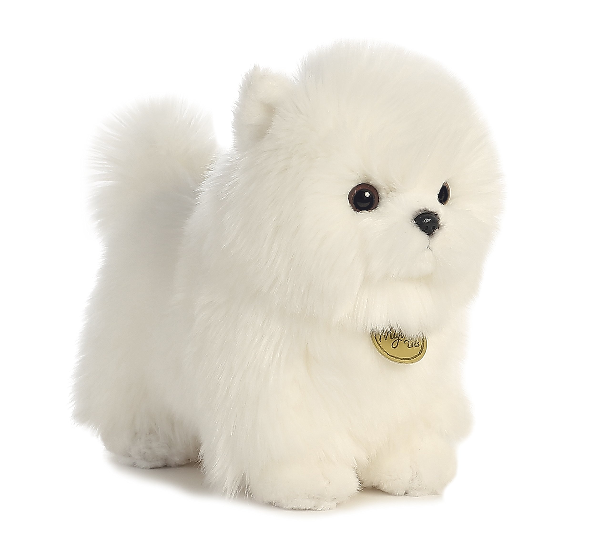 Foto 4 pulgar | Animal De Peluche Aurora  Adorable Miyoni  Tots Con Forma De Pompón, Detalle Realista, Apreciada Com - Venta Interna