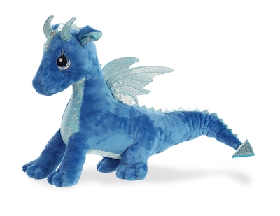 Foto 3 | Animal De Peluche Aurora Enchanting Sparkle Tales Indigo Dragon - Venta Internacional.