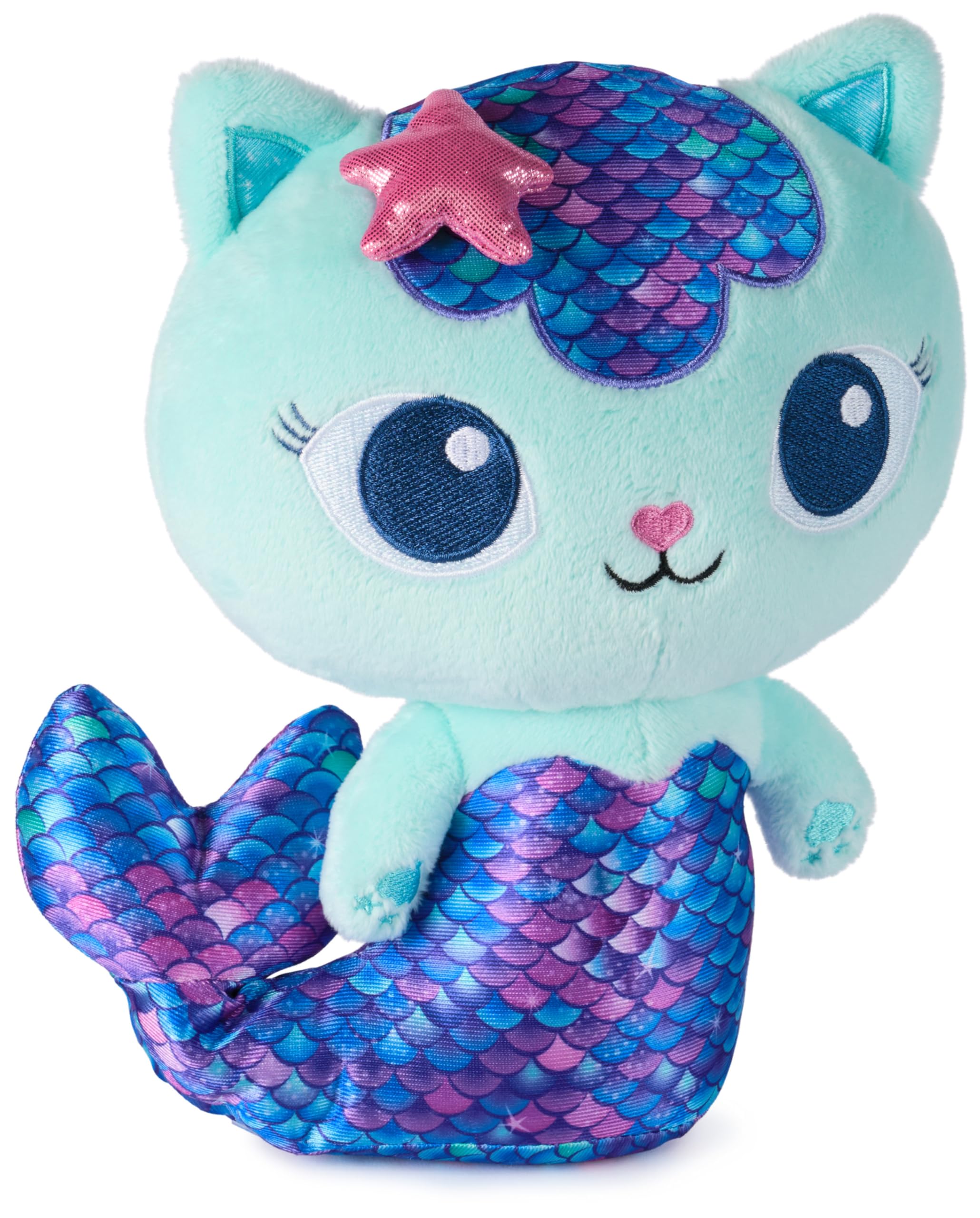 Peluche Gabby's Dollhouse Fin-tastic Mercat De 25 Cm Con Cola - Venta Internacional.