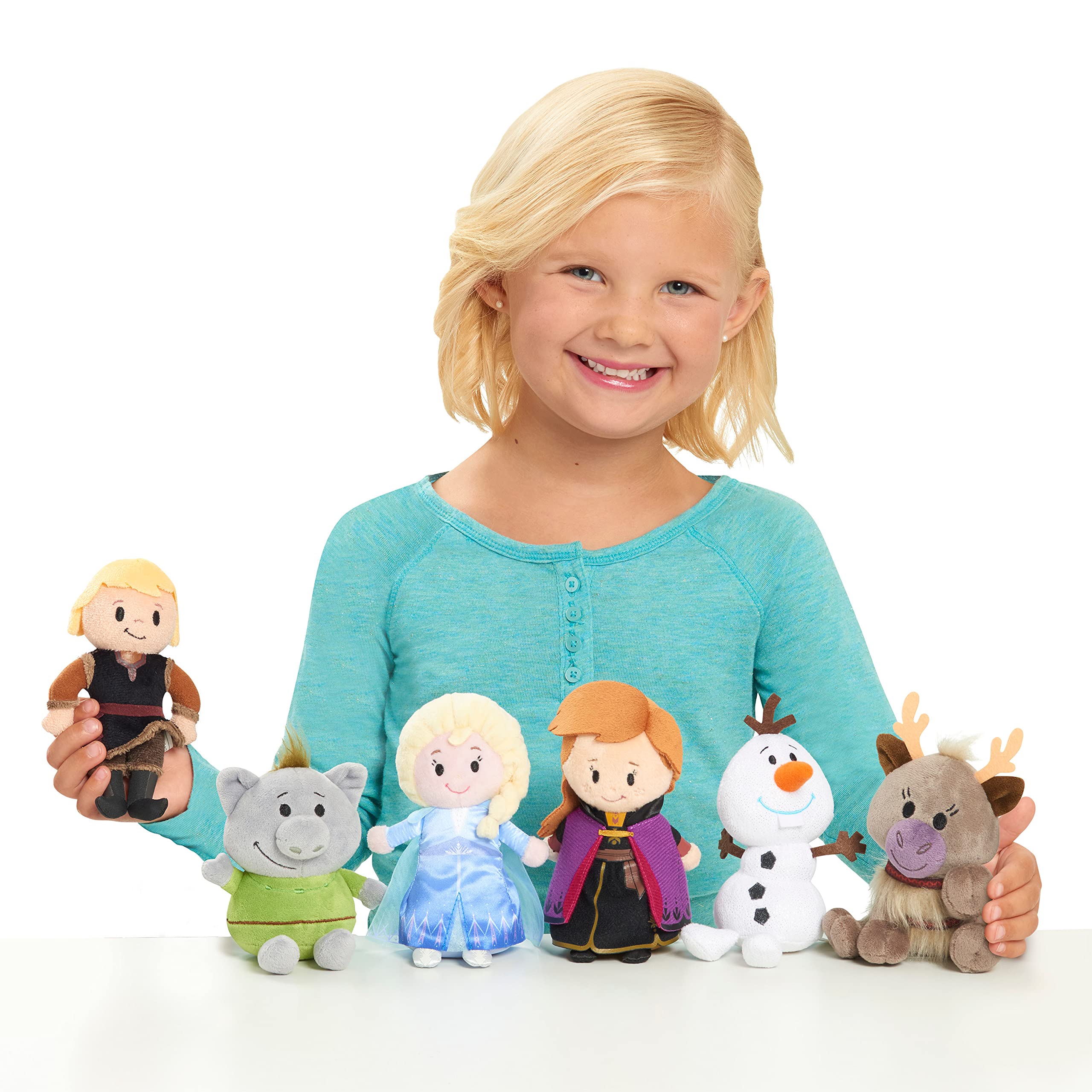 Foto 3 pulgar | Set De Coleccionista De Peluche Disney Frozen 2 Estilizado Just Play - Venta Internacional.