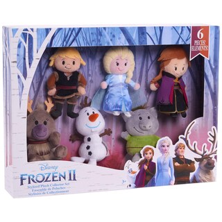 Foto 5 | Set De Coleccionista De Peluche Disney Frozen 2 Estilizado Just Play - Venta Internacional.