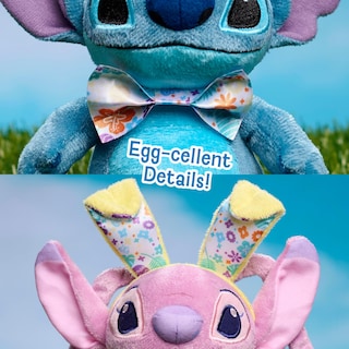 Foto 3 | Juguete De Peluche Just Play Disney Stitch Easter, Paquete De 2, 18 Cm - Venta Internacional.