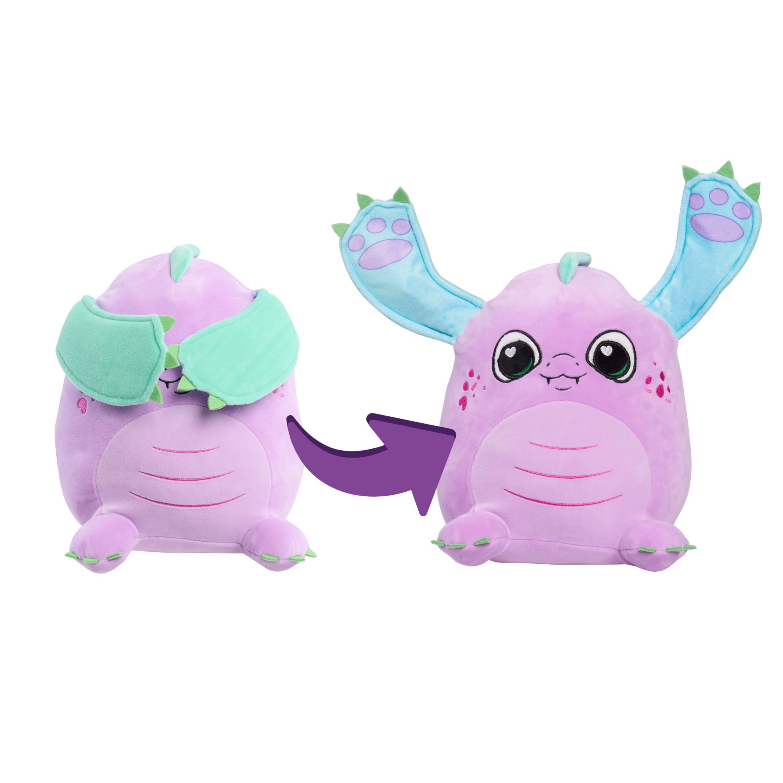 Foto 1 | Juguete De Peluche Just Play Flipeez Jett Dragon 28 Cm Para Mayores De 3 Años - Venta Internacional.