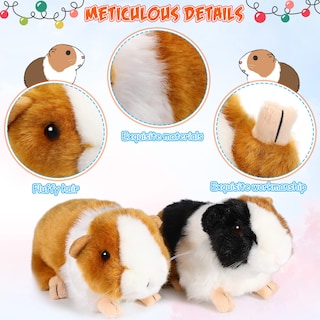 Foto 3 | Peluche Conejillo de Indias 20 cm 2 Piezas - Venta Internacional