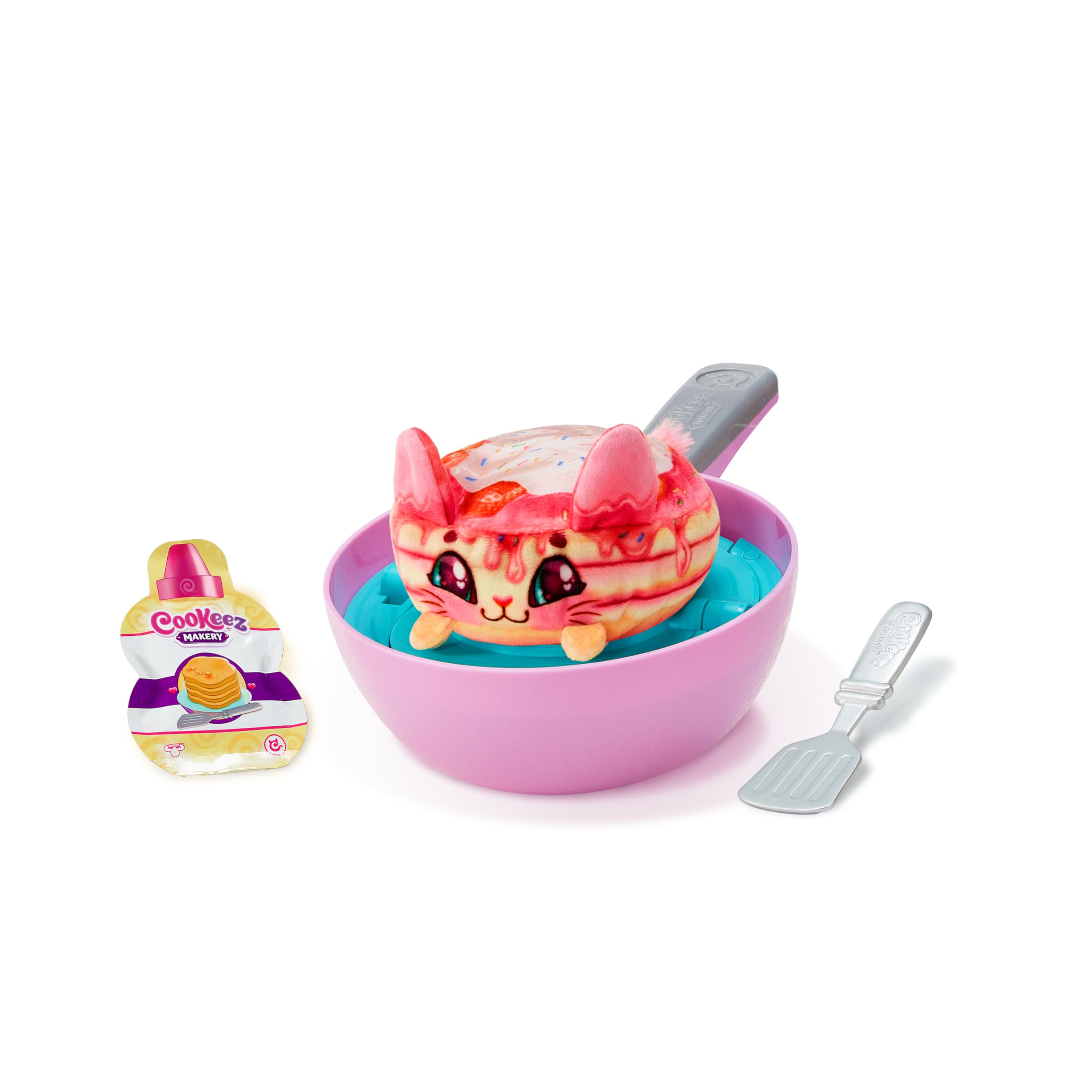 Foto 7 pulgar | Pancake Treatz Cookeez Makery Mix & Flip Plush Friend - Venta Internacional.