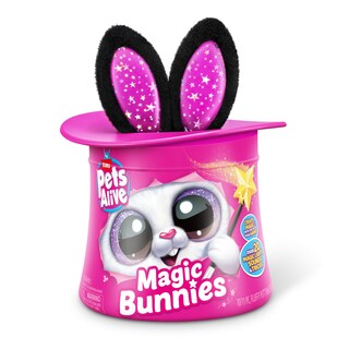 Foto 2 | Peluche Electrónico Pets Alive Magic Bunnies Sootie Zuru - Venta Internacional.