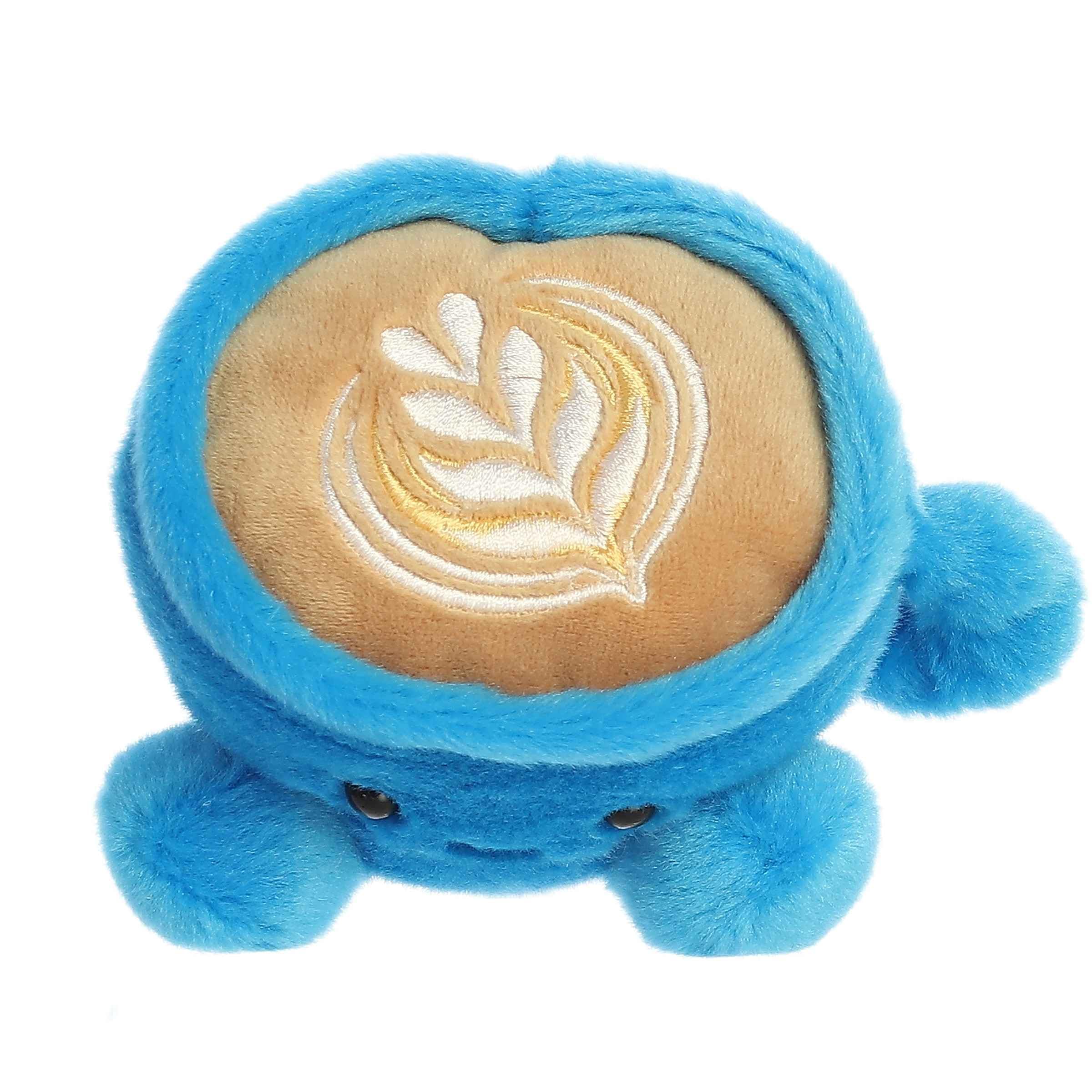 Foto 7 pulgar | Peluche Aurora  Adorable Palm Pals™ Letti Latte™ Azul 12 Cm - Venta Internacional.