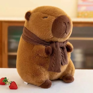 Foto 4 | Peluche Capibara Bufanda Cafe