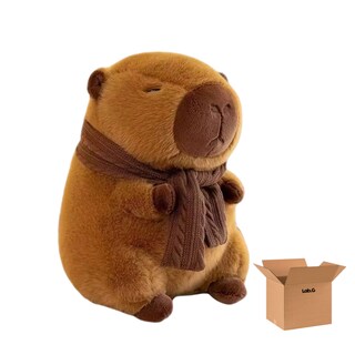 Foto 1 | Peluche Capibara Bufanda Cafe