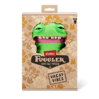 Foto 2 | Juguete De Peluche Fuggler Vacay Vibes Smiley O Riley Green De Zuru - Venta Internacional.