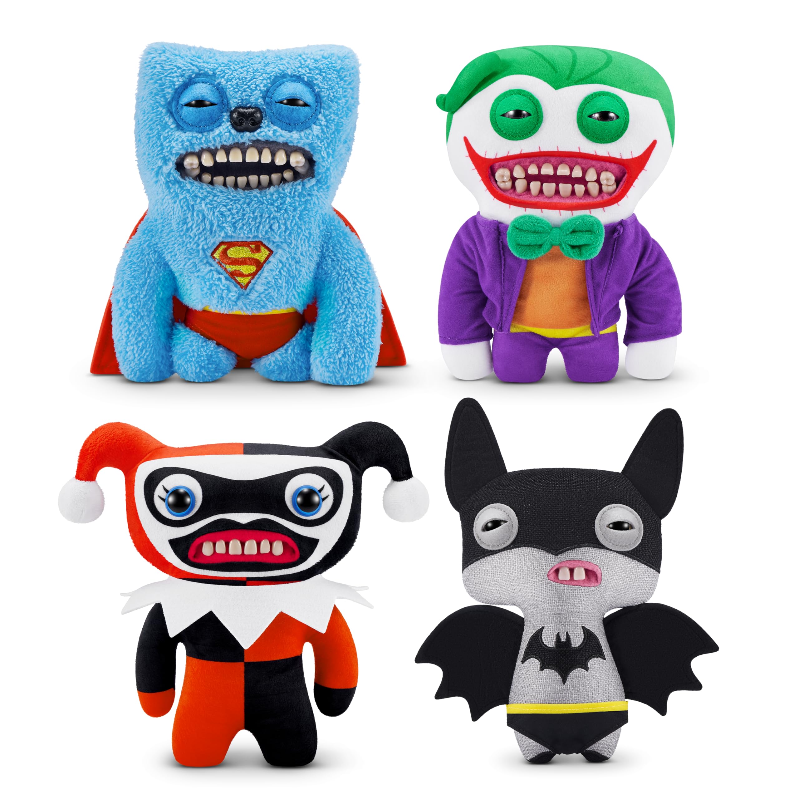 Foto 3 | Peluche Fuggler X Dc De Zuru Funny Ugly Monster Batman 23 Cm - Venta Internacional.
