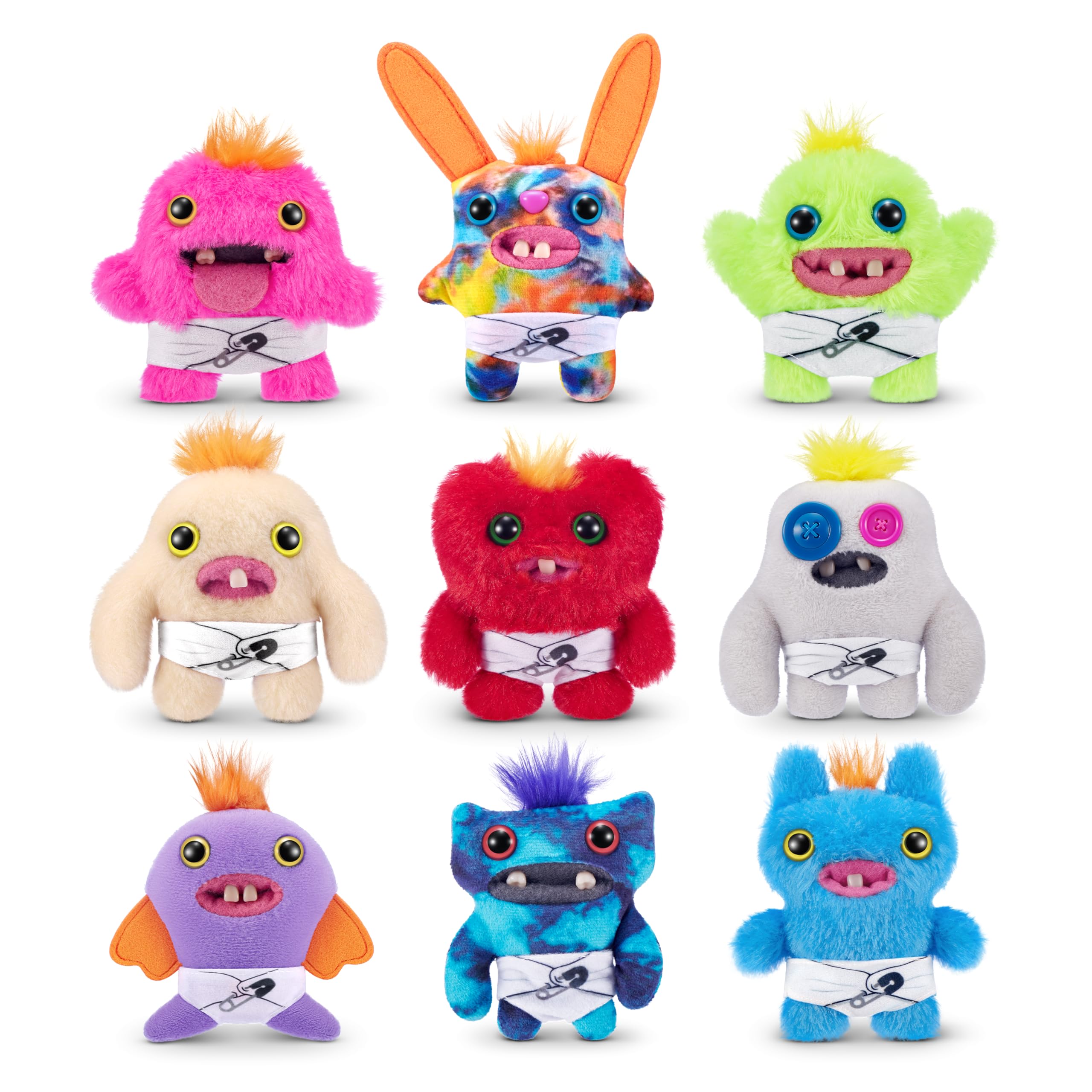 Foto 1 | Juguete De Peluche Fuggler Baby Fugg Series 3, 3.5 Zuru, Paquete De 3 - Venta Internacional.