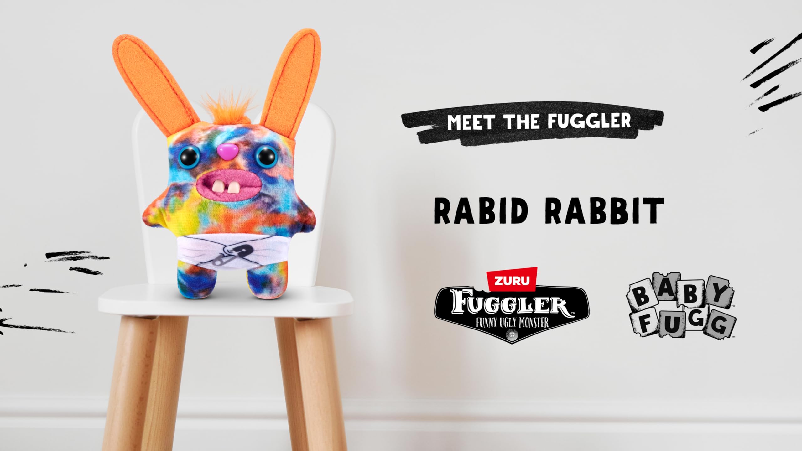 Foto 6 | Juguete De Peluche Fuggler Baby Fugg Series 3, 3.5 Zuru, Paquete De 3 - Venta Internacional.