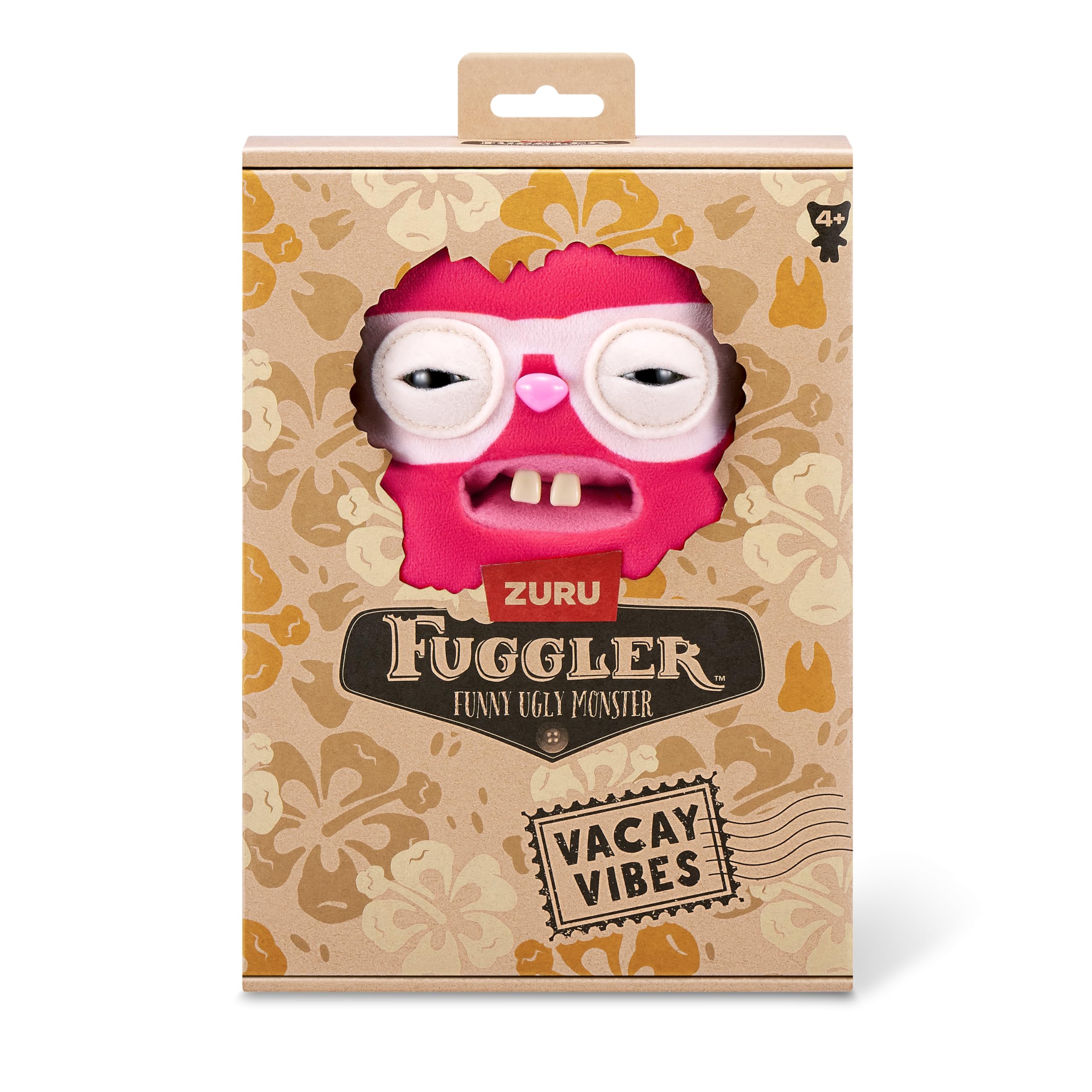 Foto 3 pulgar | Juguete De Peluche Fuggler Vacay Vibes Rabid Rabbit Red De Zuru, 23 Cm - Venta Internacional.