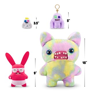 Foto 3 | Juguete De Peluche Fuggler Vacay Vibes Rabid Rabbit Red De Zuru, 23 Cm - Venta Internacional.