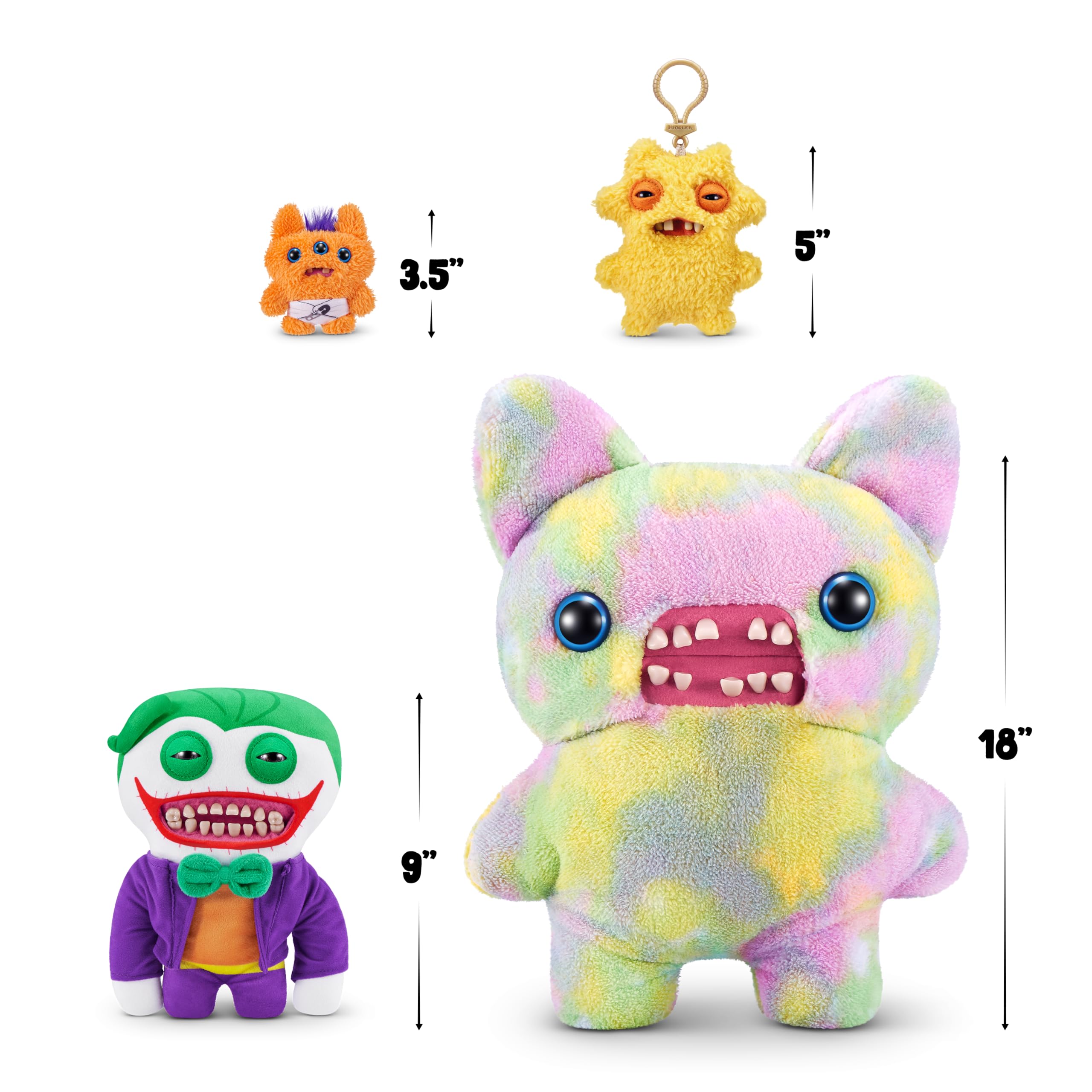 Foto 6 pulgar | Juguete De Peluche Fuggler X Dc De Zuru Funny Ugly Monster Joker, 23 Cm - Venta Internacional.