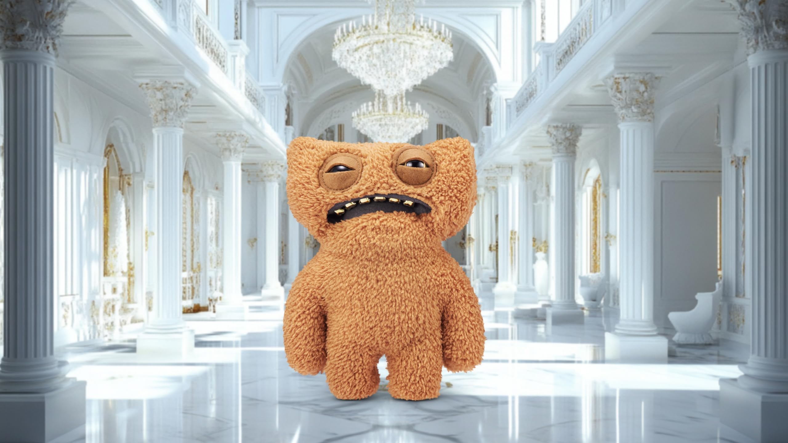 Foto 5 | Peluche Fuggler Gold Fuggs De Zuru Funny Ugly Monster - Venta Internacional.
