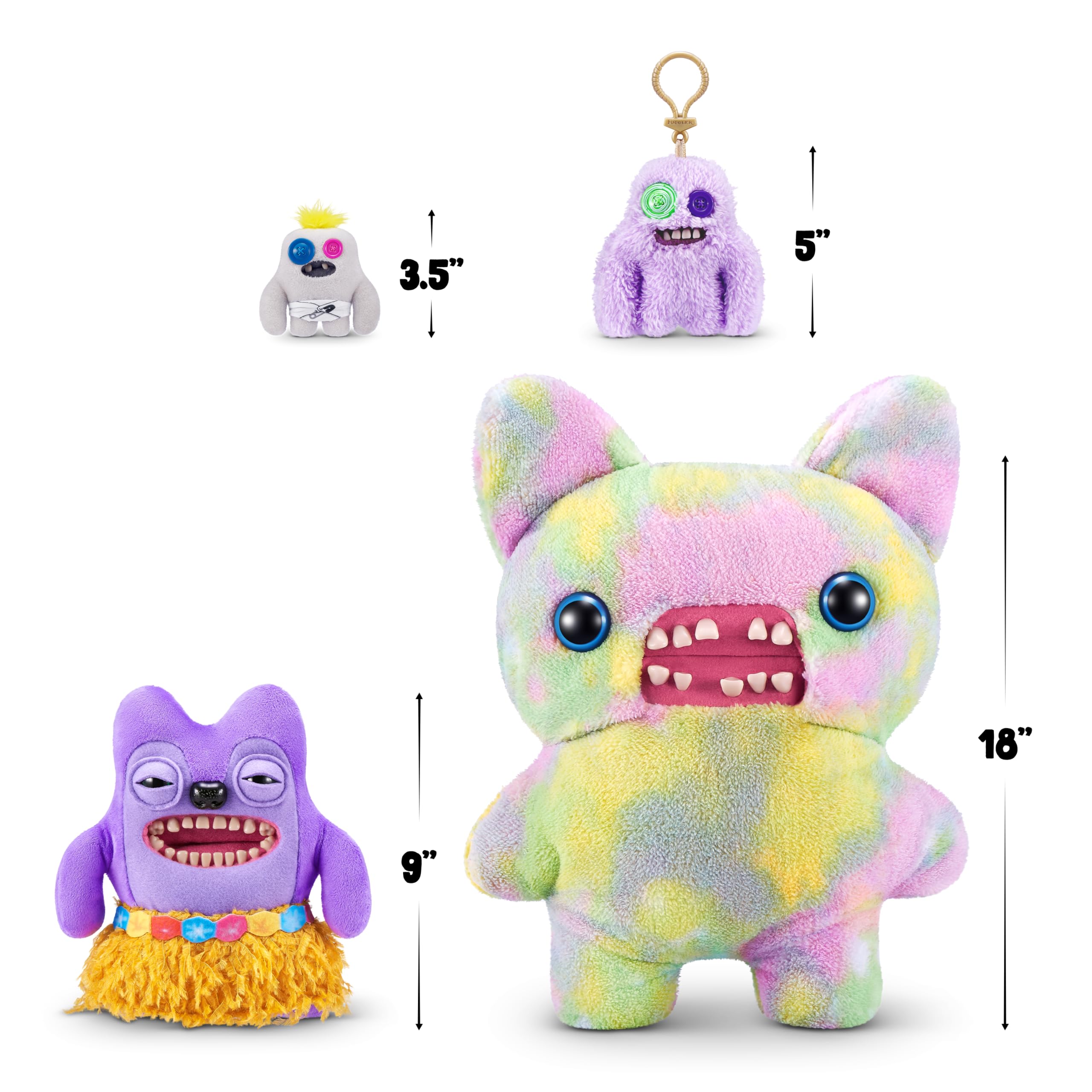 Foto 4 pulgar | Juguete De Peluche Fuggler Vacay Vibes De Zuru Funny Ugly Monster - Venta Internacional.