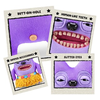 Foto 4 | Juguete De Peluche Fuggler Vacay Vibes De Zuru Funny Ugly Monster - Venta Internacional.