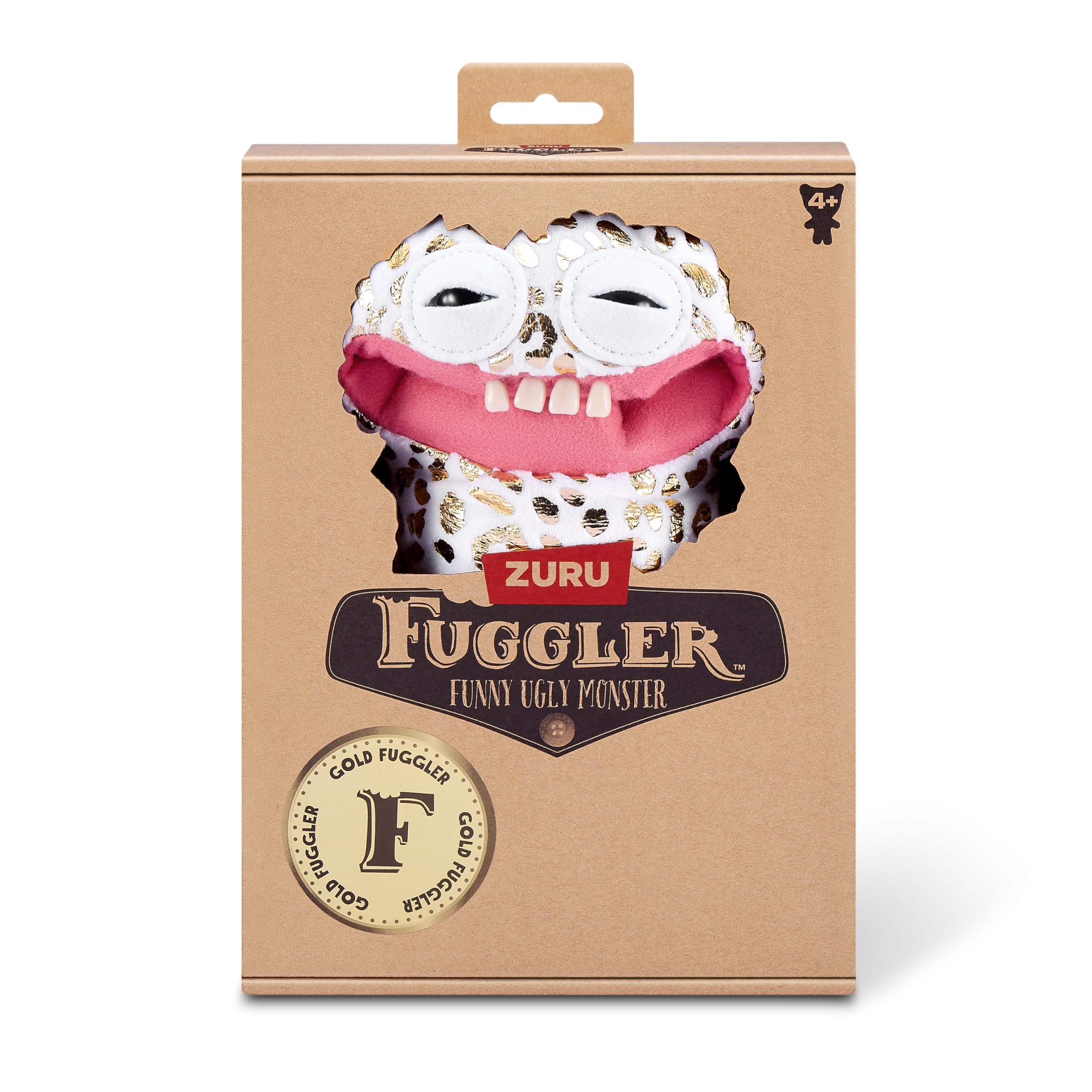 Foto 2 | Juguete De Peluche Fuggler Gold Fuggs De Zuru Funny Ugly Monster De 9 Pulgadas - Venta Internacional.
