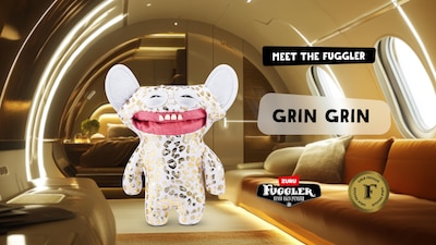 Foto 6 | Juguete De Peluche Fuggler Gold Fuggs De Zuru Funny Ugly Monster De 9 Pulgadas - Venta Internacional.