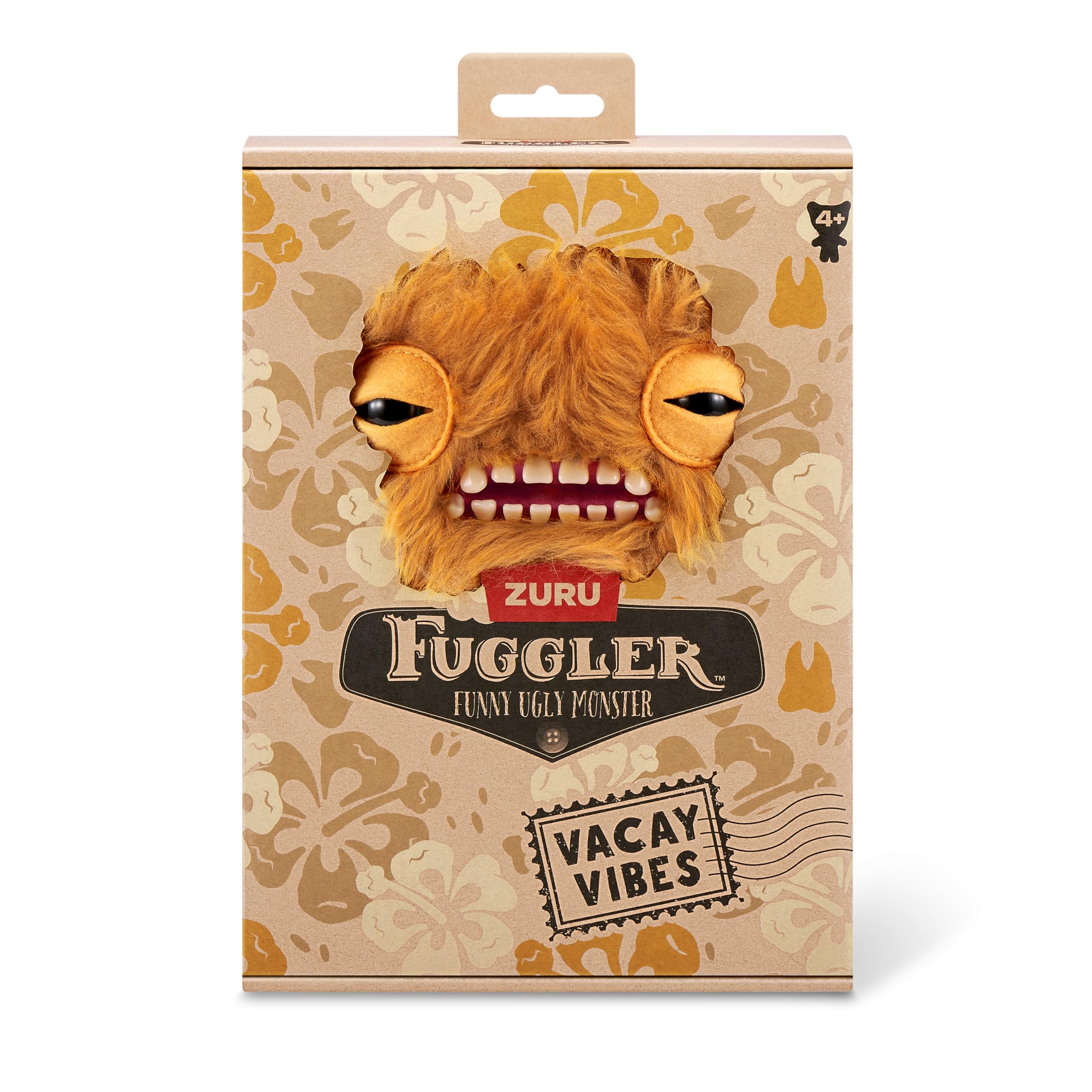Foto 3 pulgar | Juguete De Peluche Fuggler Vacay Vibes Munch Munch Ginger De Zuru - Venta Internacional.