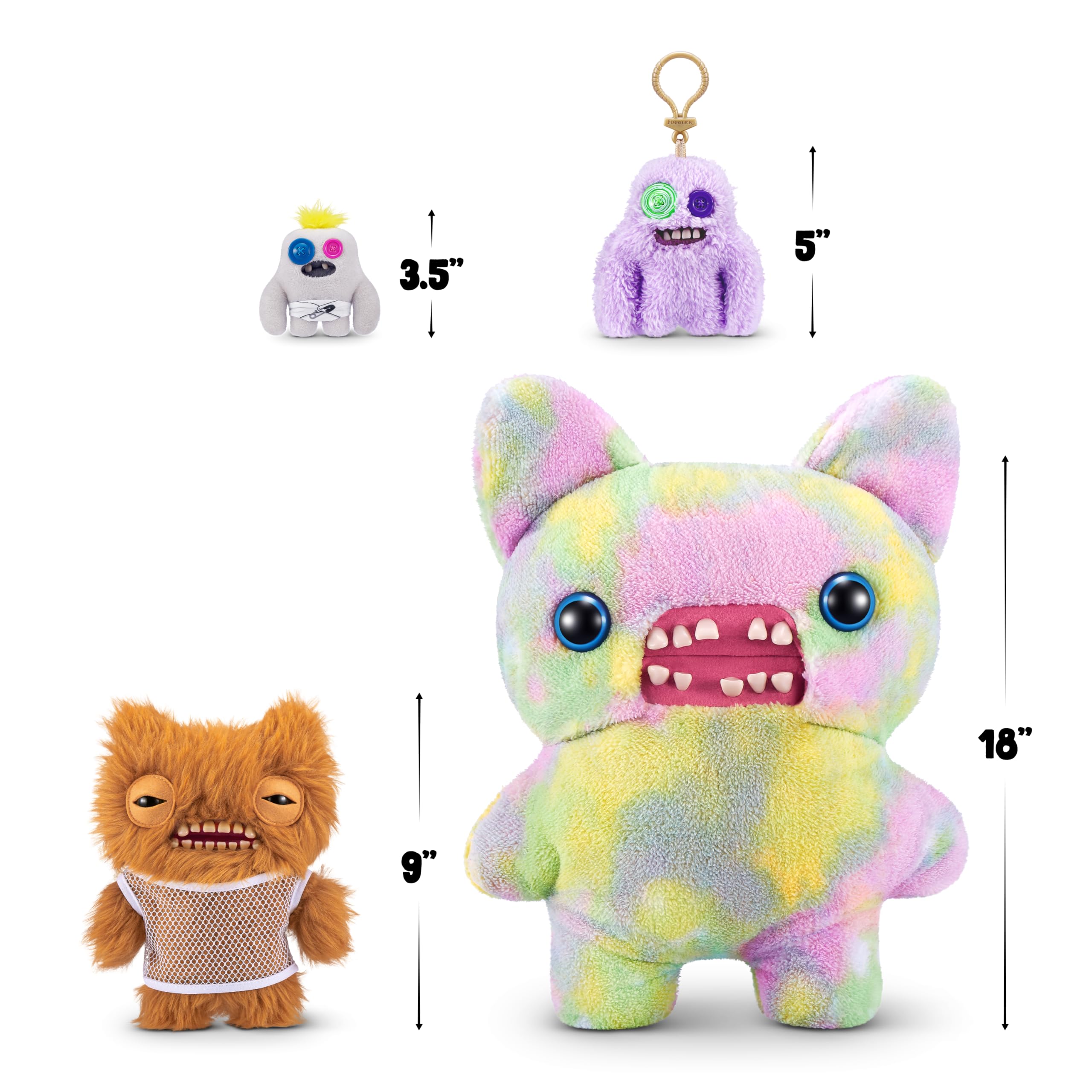 Foto 4 pulgar | Juguete De Peluche Fuggler Vacay Vibes Munch Munch Ginger De Zuru - Venta Internacional.