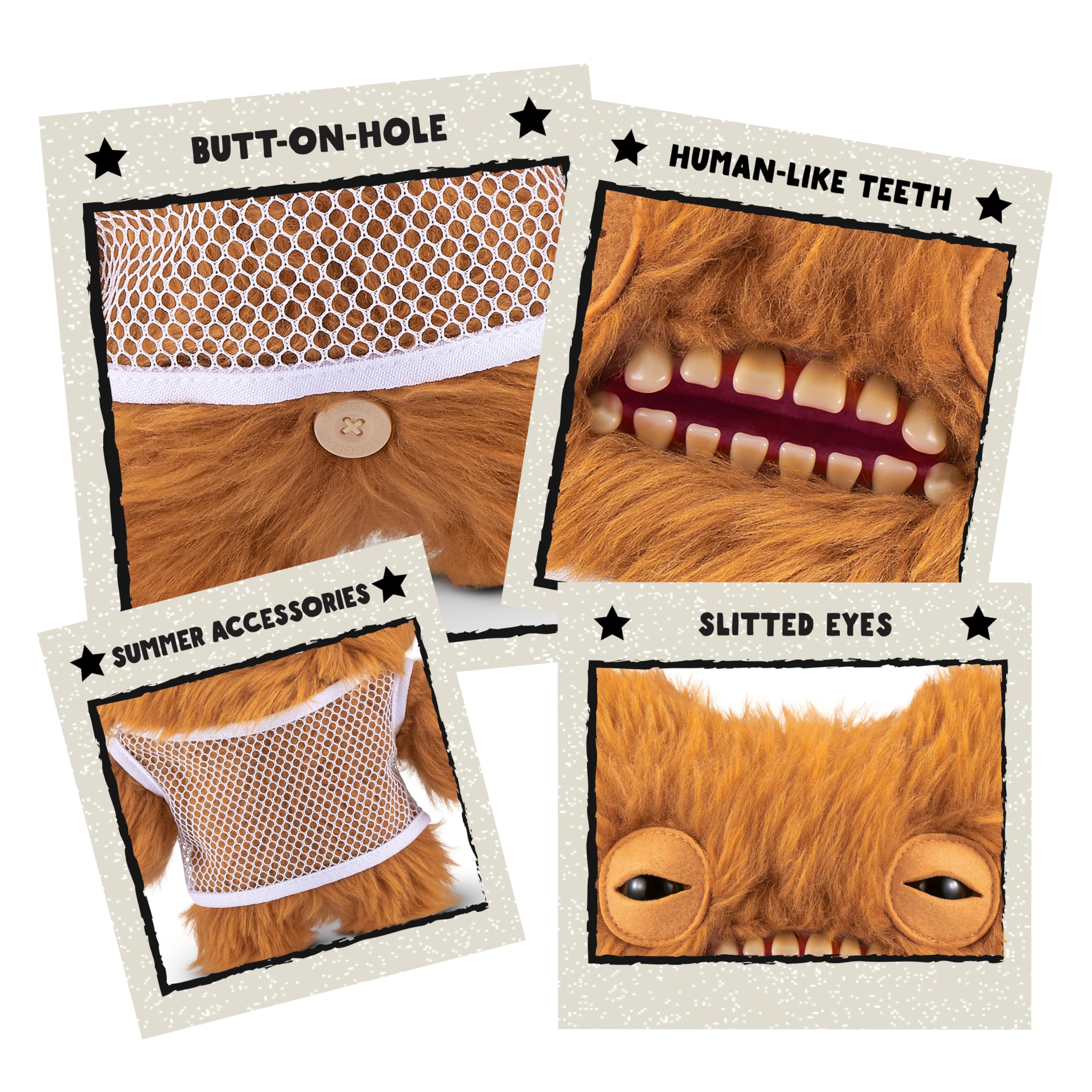 Foto 5 pulgar | Juguete De Peluche Fuggler Vacay Vibes Munch Munch Ginger De Zuru - Venta Internacional.