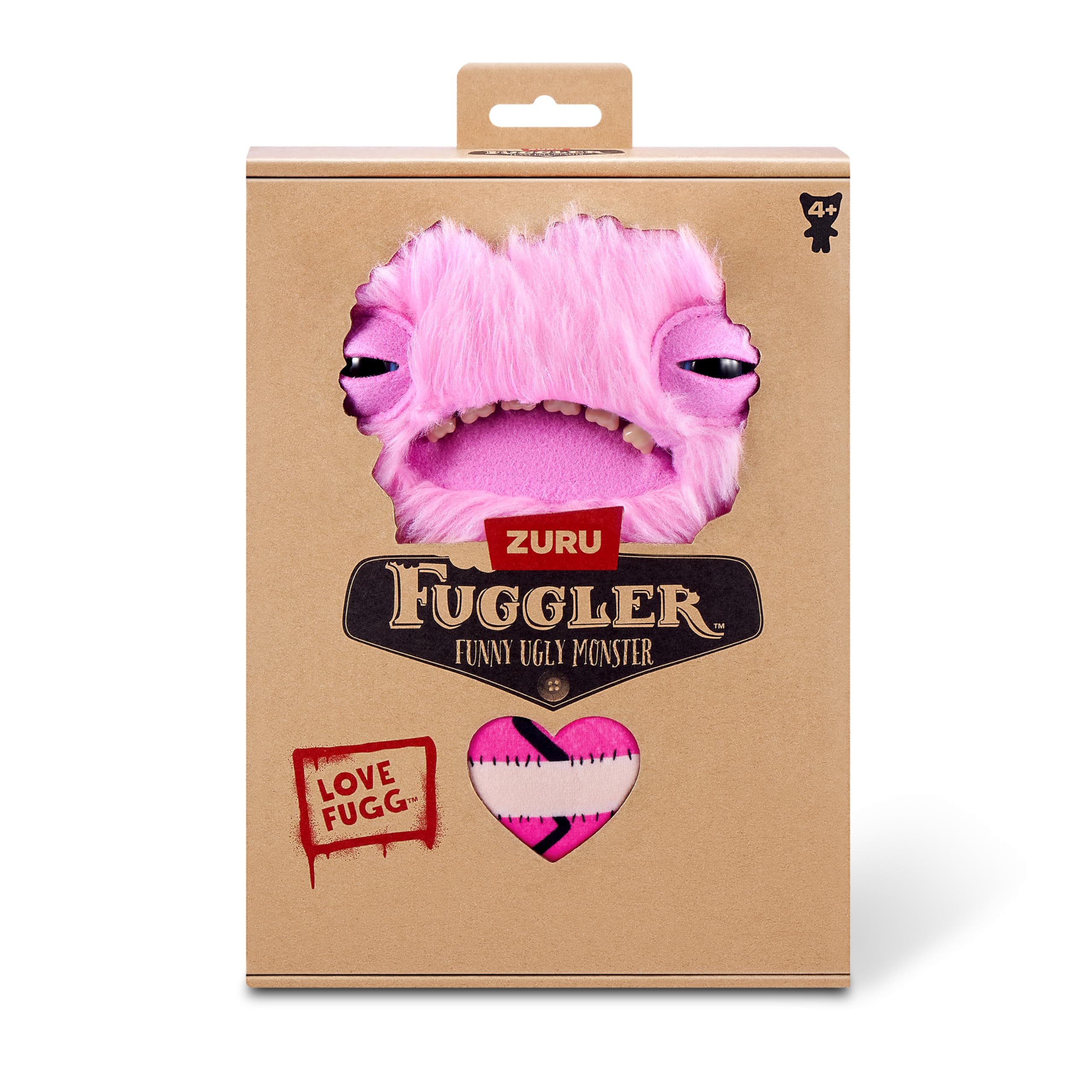 Foto 3 pulgar | Peluche Fuggler Love Fugg De Zuru Funny Ugly Monster 23 Cm - Venta Internacional.