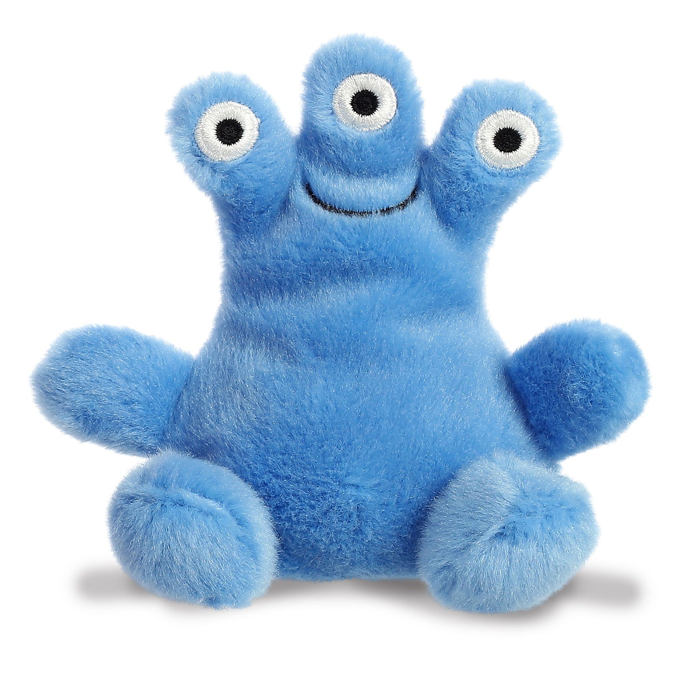 Foto 2 pulgar | Peluche Aurora  Adorable Palm Pals™ Zeke Monster™ Azul - Venta Internacional.