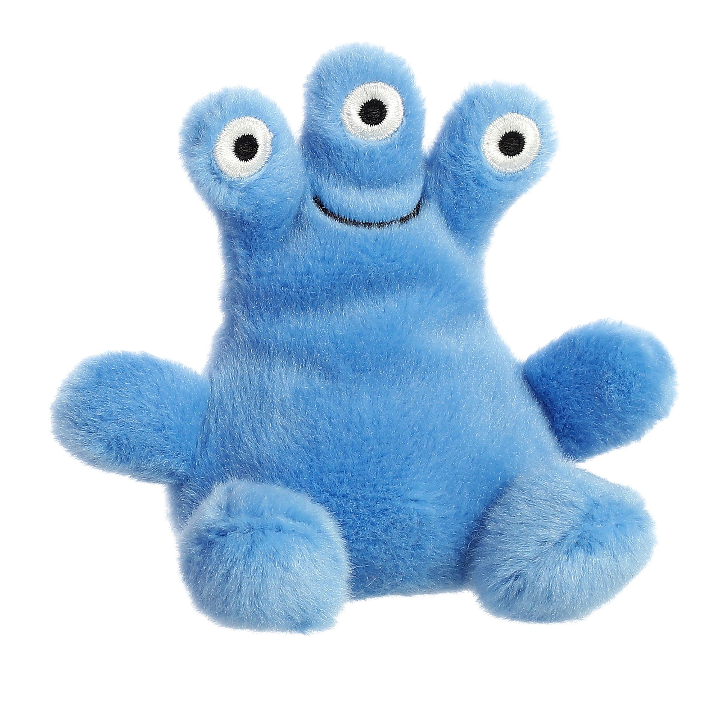 Foto 3 pulgar | Peluche Aurora  Adorable Palm Pals™ Zeke Monster™ Azul - Venta Internacional.