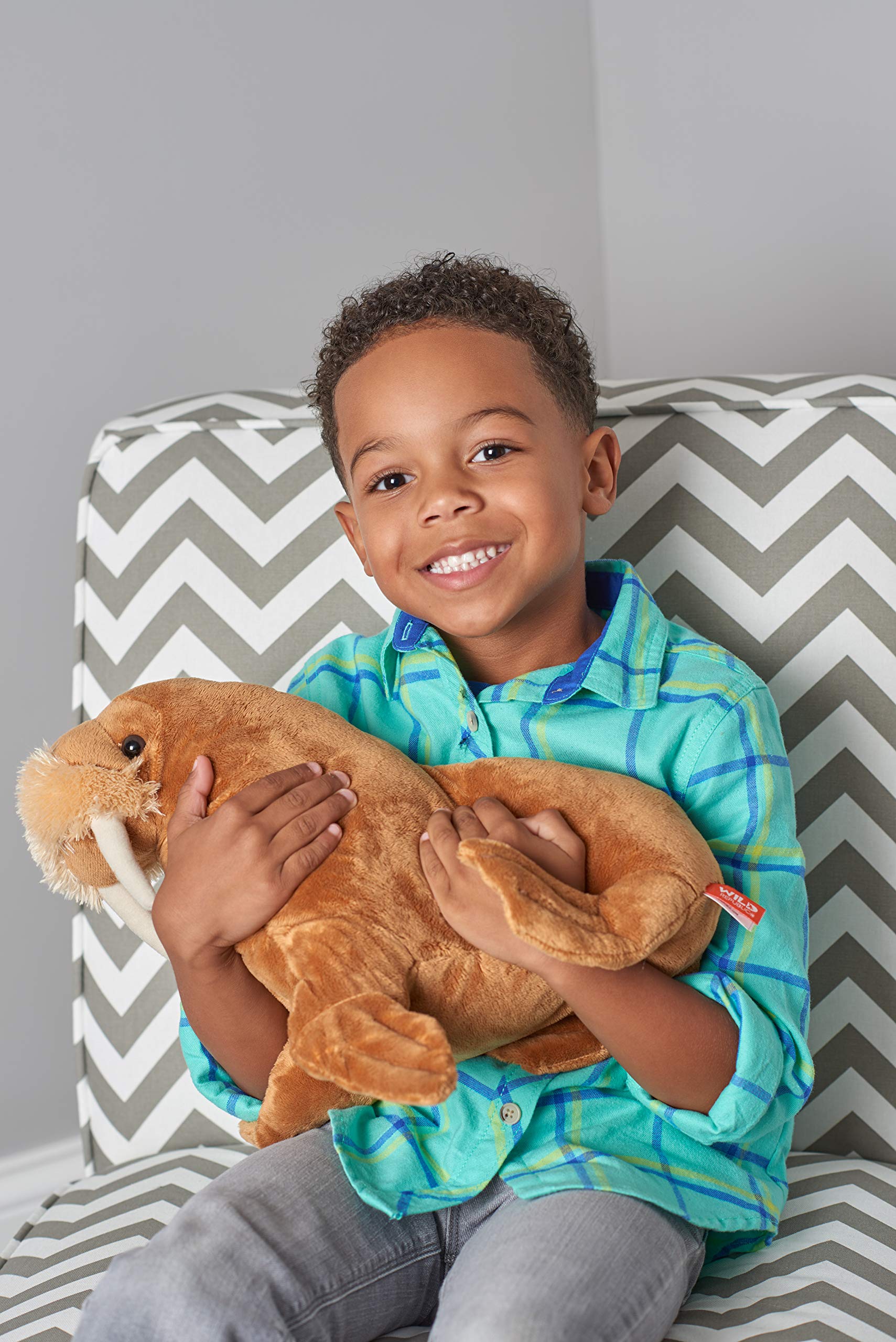 Foto 4 pulgar | Peluche Wild Republic Walrus Cuddlekins Para Niños  30 Cm - Venta Internacional.