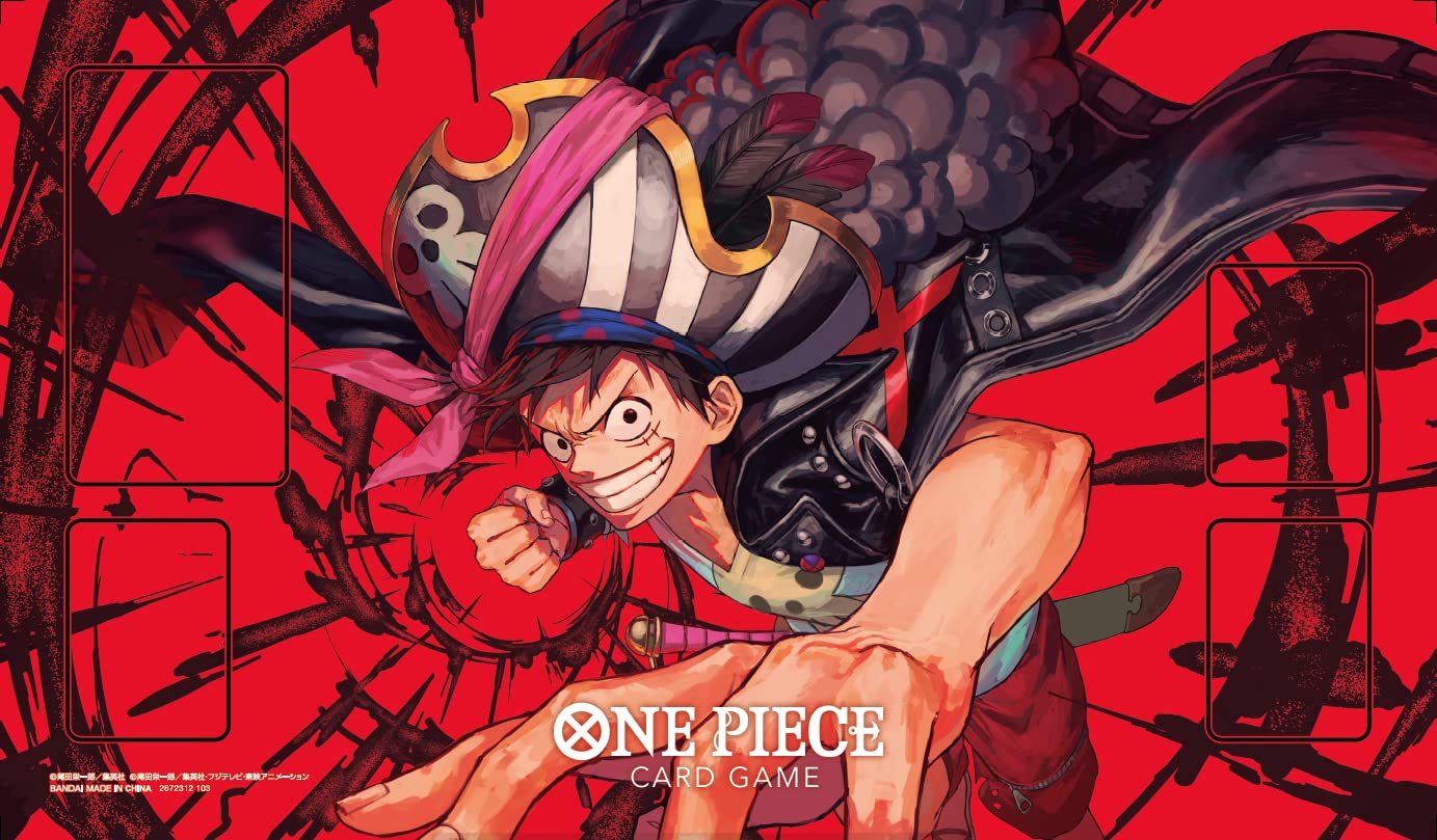 Foto 2 pulgar | Tapete para Juego de Cartas Bandai Namco Entertainment One Piece TCG Official Luffy - Venta Internacional