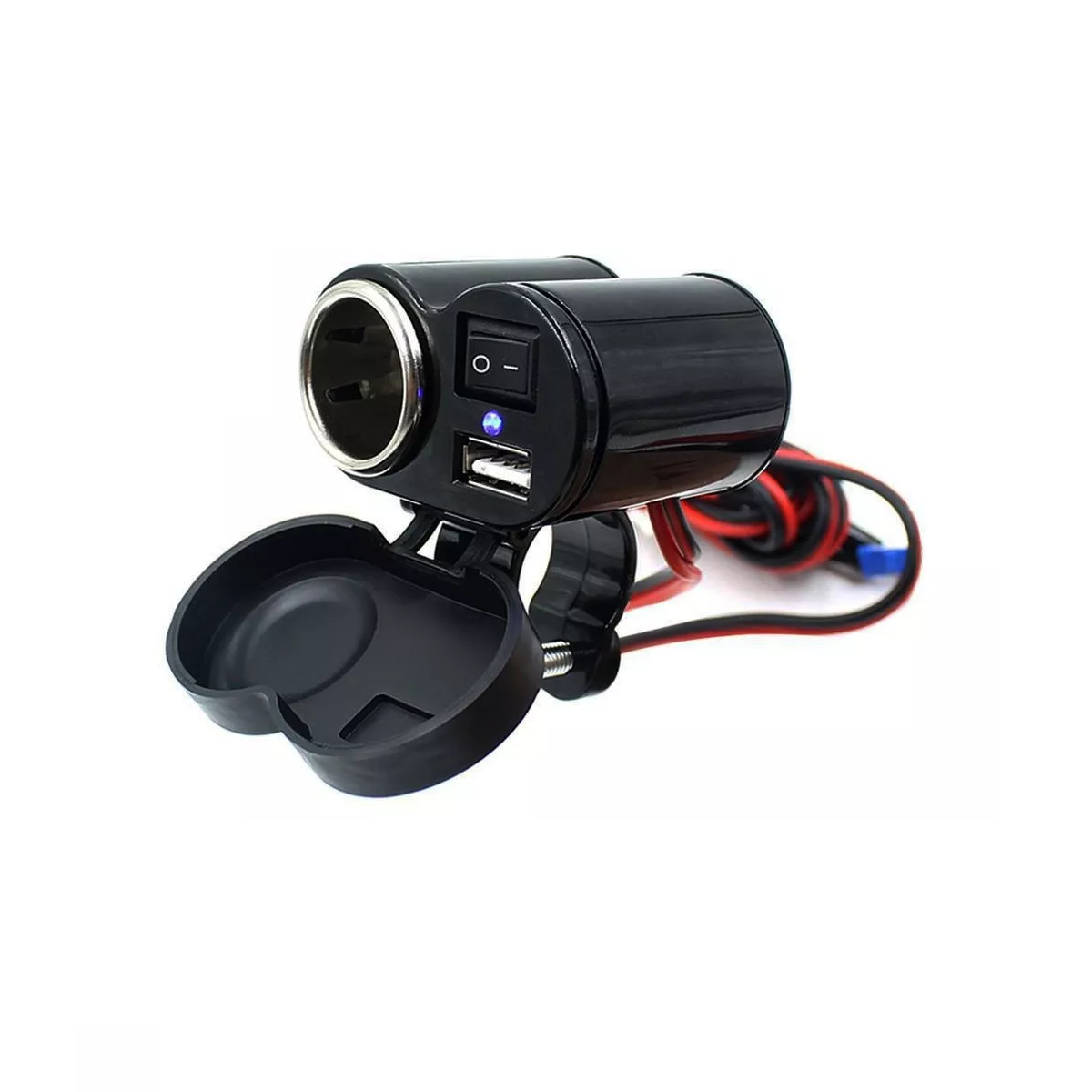 Foto 2 pulgar | Cargador Base Usb Motocicleta Impermeable Viaje Celular Gps Eo Safe Imports Negro
