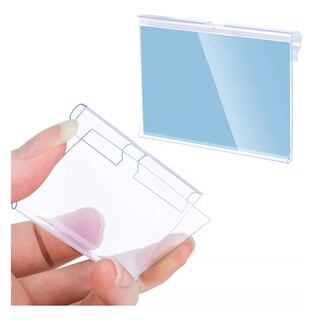 Foto 3 | Porta Precio, Rejila, Parrillas, 200pzs Eo Safe Imports Esi-14842 Transparente