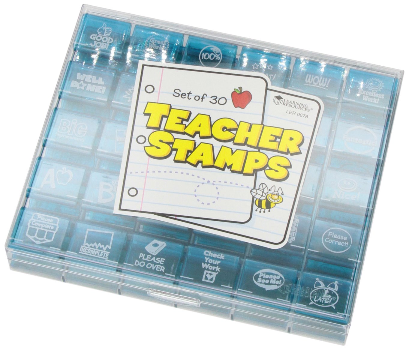 Foto 5 pulgar | Set De 30 Sellos Para Profesores, Recursos De Aprendizaje, Jumbo, Ilustrados - Venta Internacional.