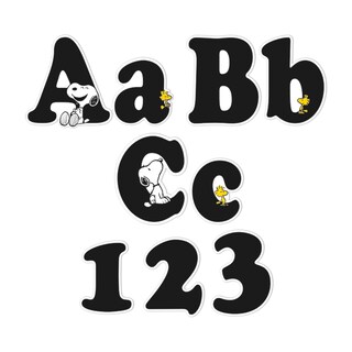 Foto 3 | Decoración De Aula Eureka Peanuts, Letras Y Números, 210 Unidades - Venta Internacional.