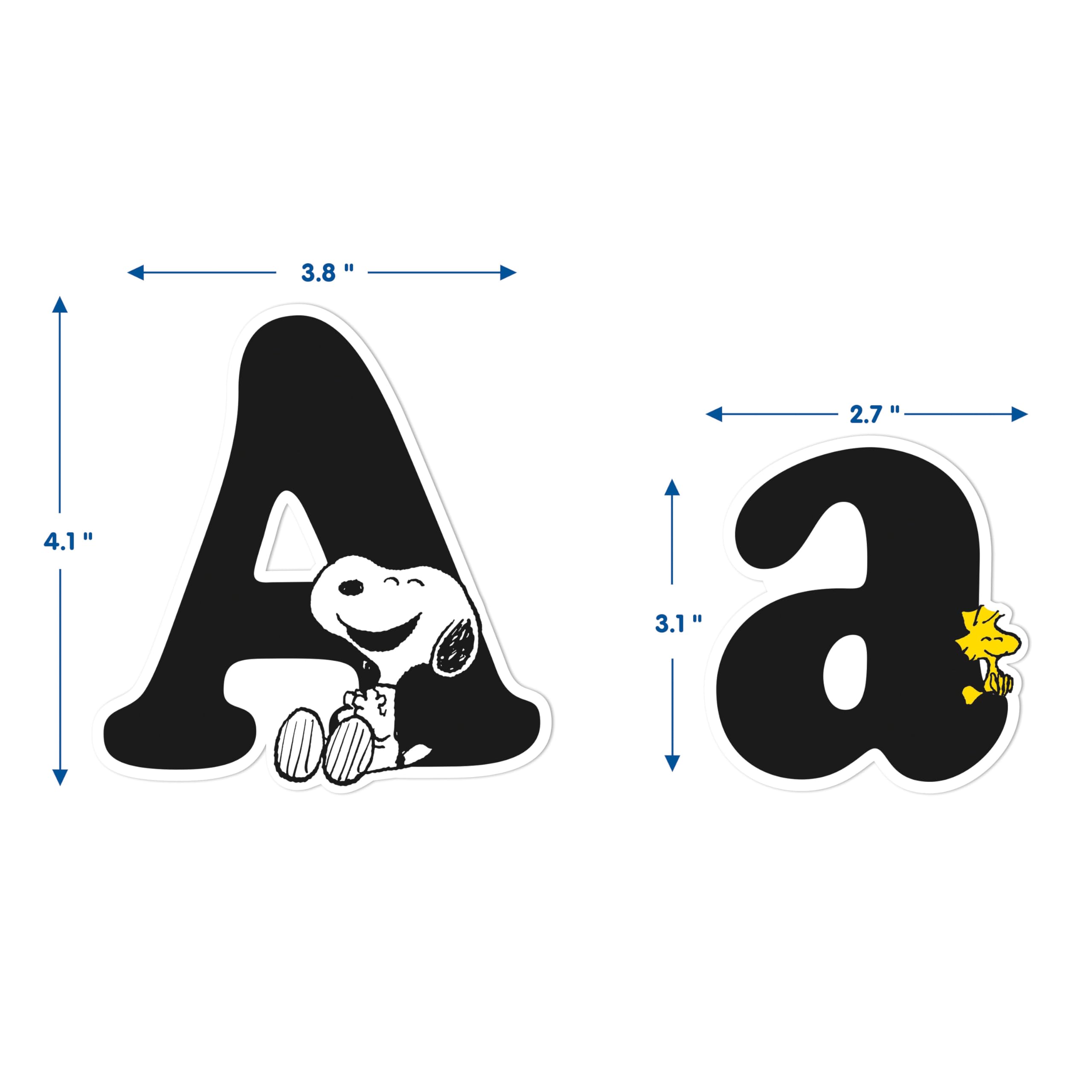 Foto 5 pulgar | Decoración De Aula Eureka Peanuts, Letras Y Números, 210 Unidades - Venta Internacional.